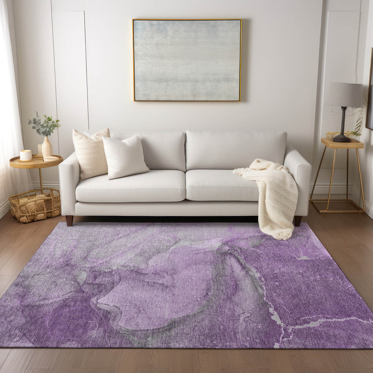 Chantille ACN524 Lilac Rug