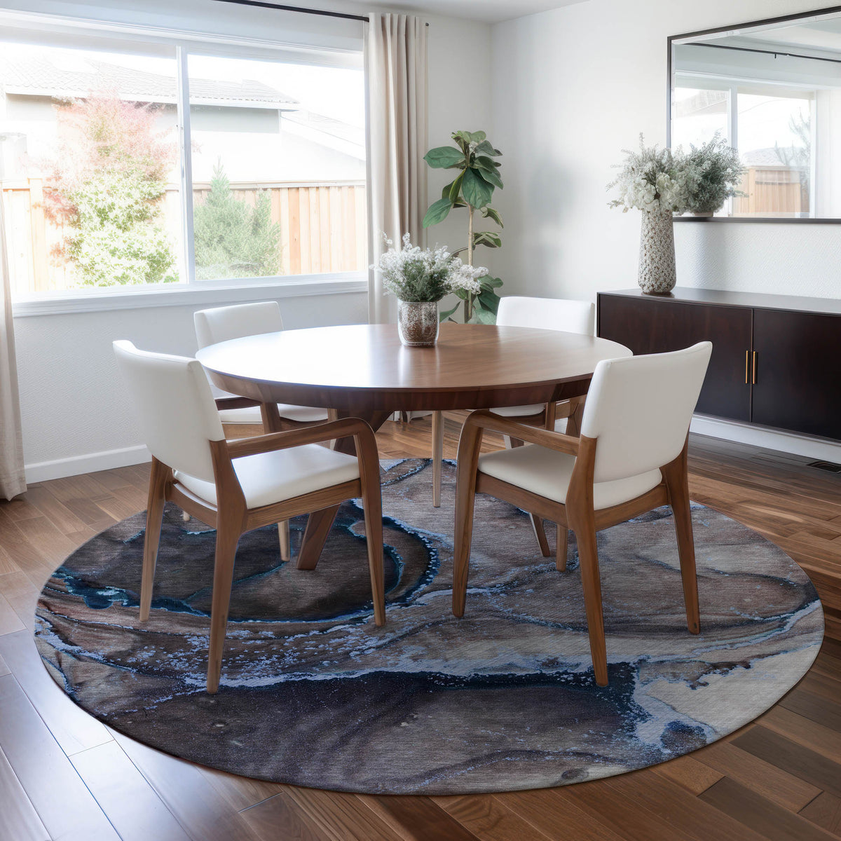 Chantille ACN525 Navy Rug