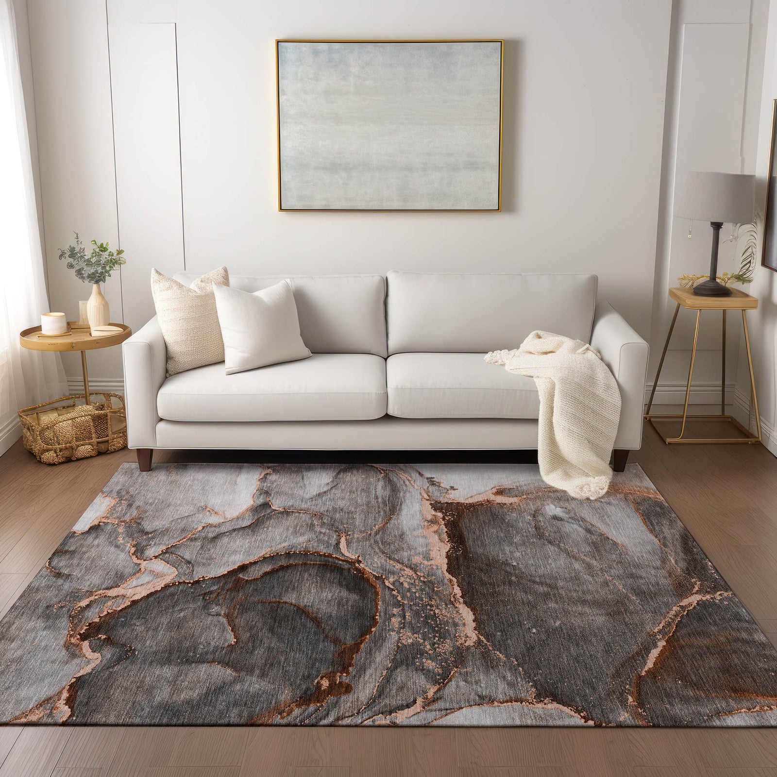 Chantille ACN525 Peach Rug