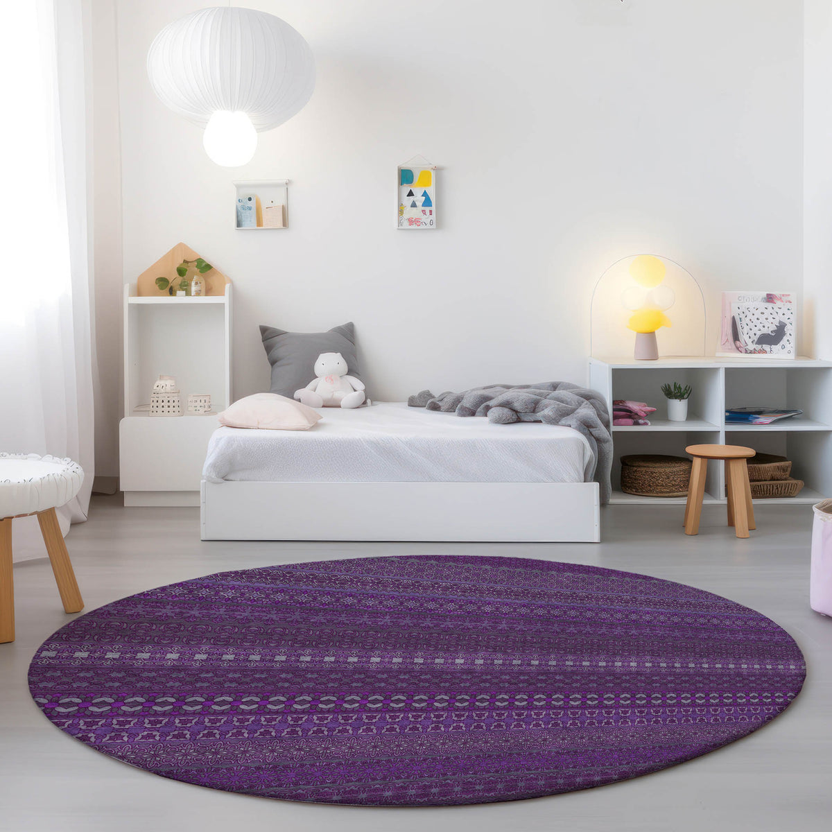 Chantille ACN527 Eggplant Rug