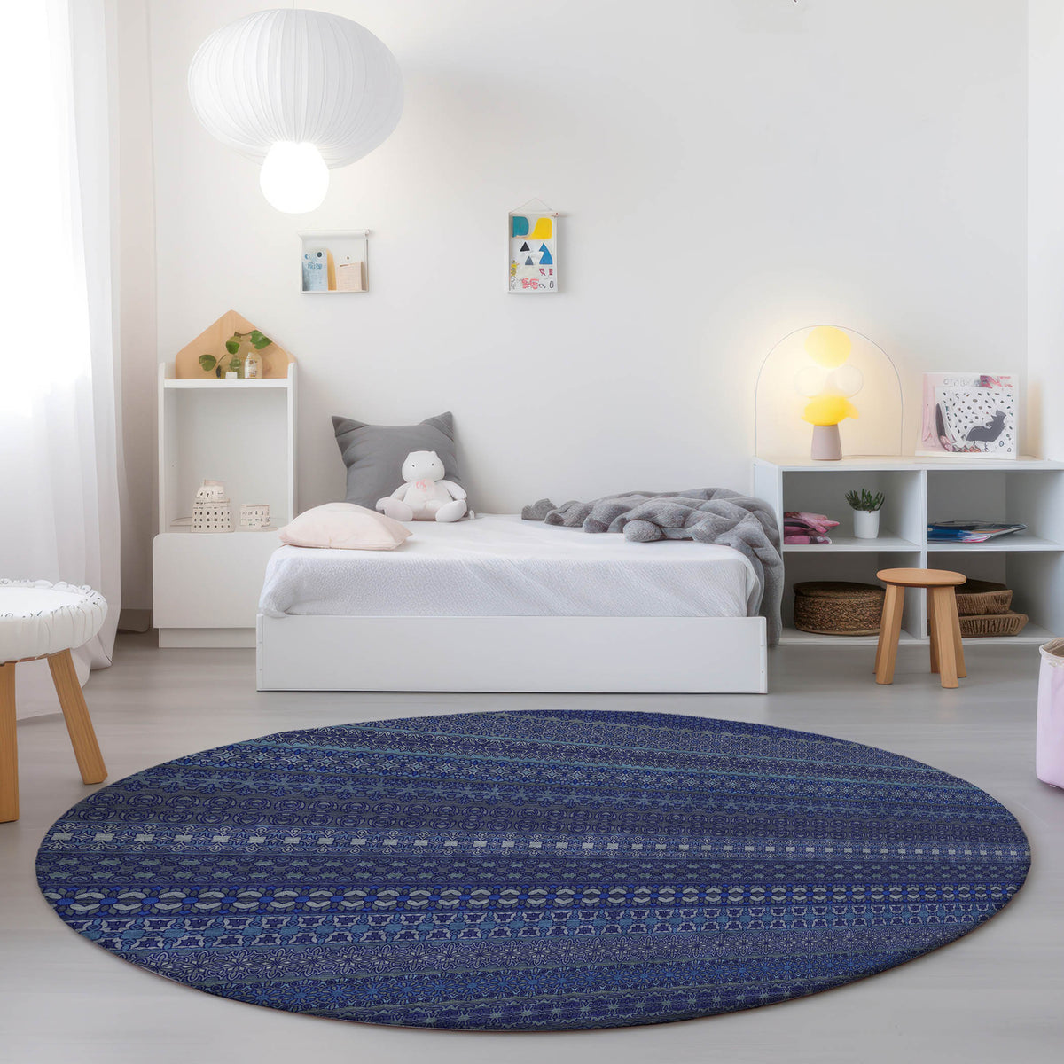 Chantille ACN527 Navy Rug