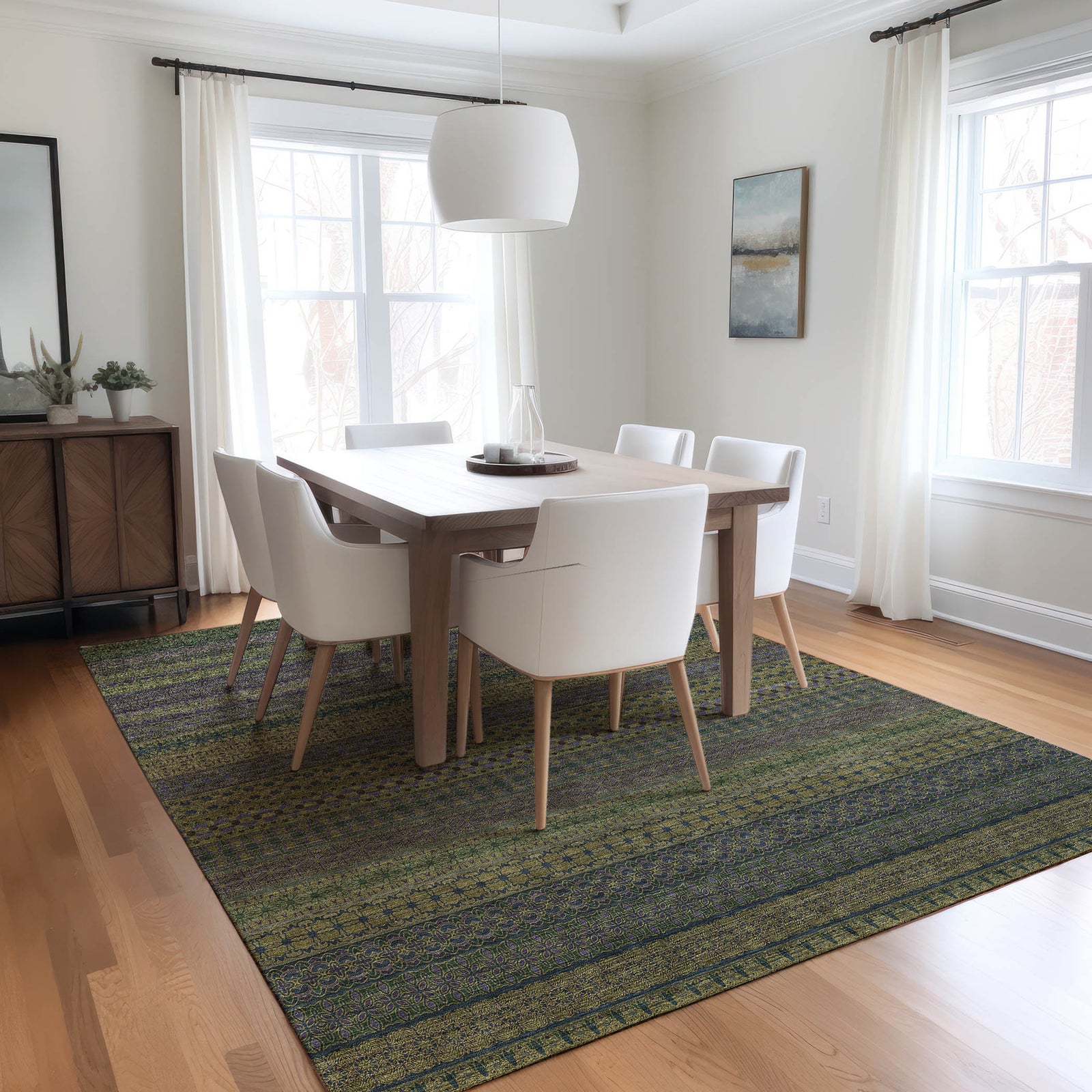 Chantille ACN527 Olive Rug