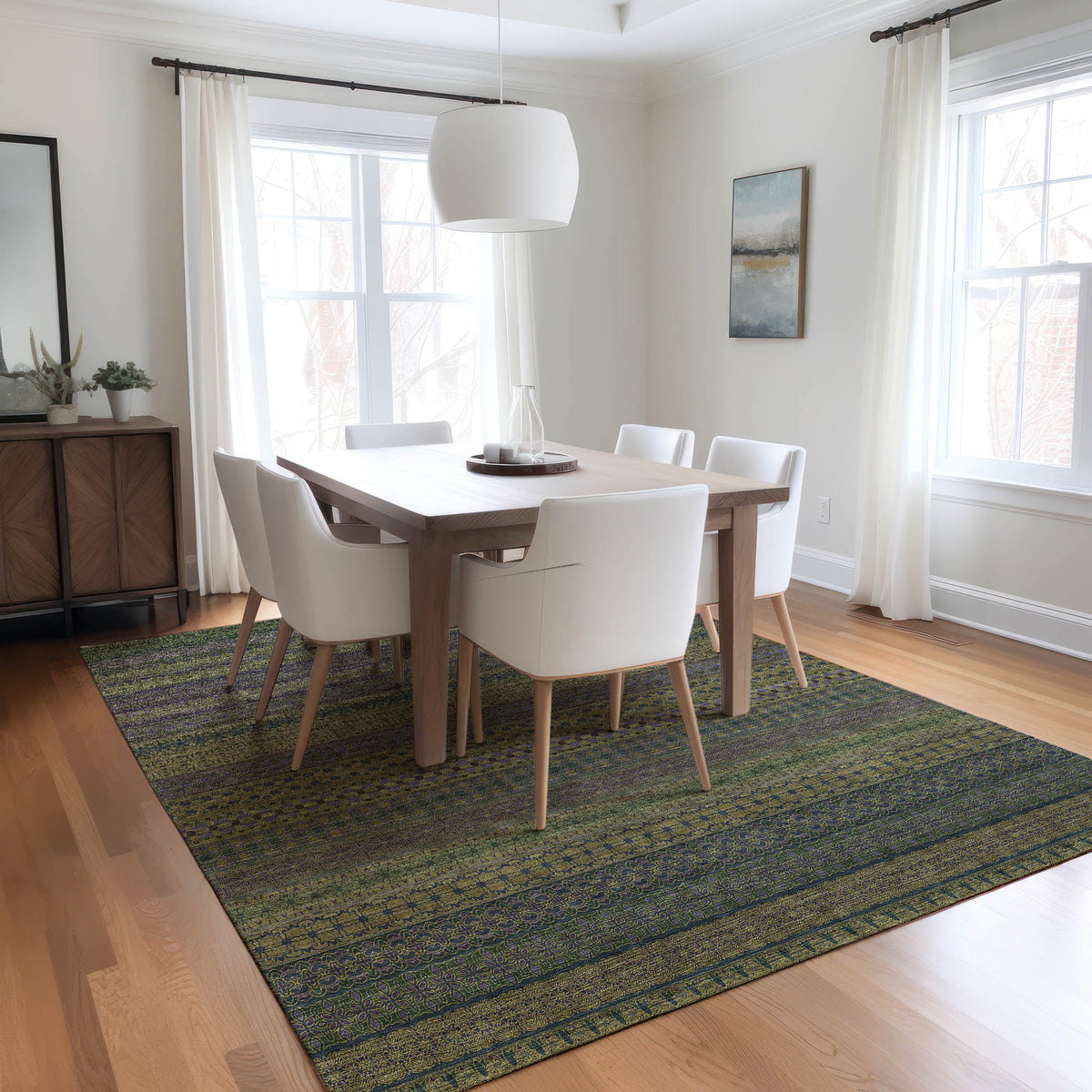 Chantille ACN527 Olive Rug