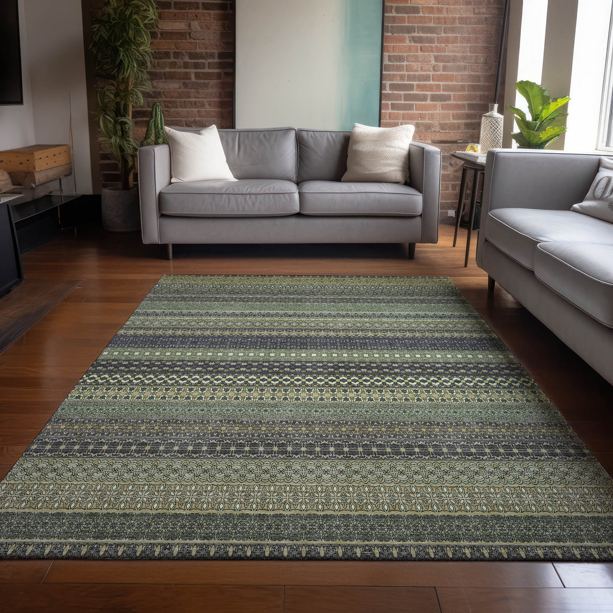 Chantille ACN527 Sage Rug