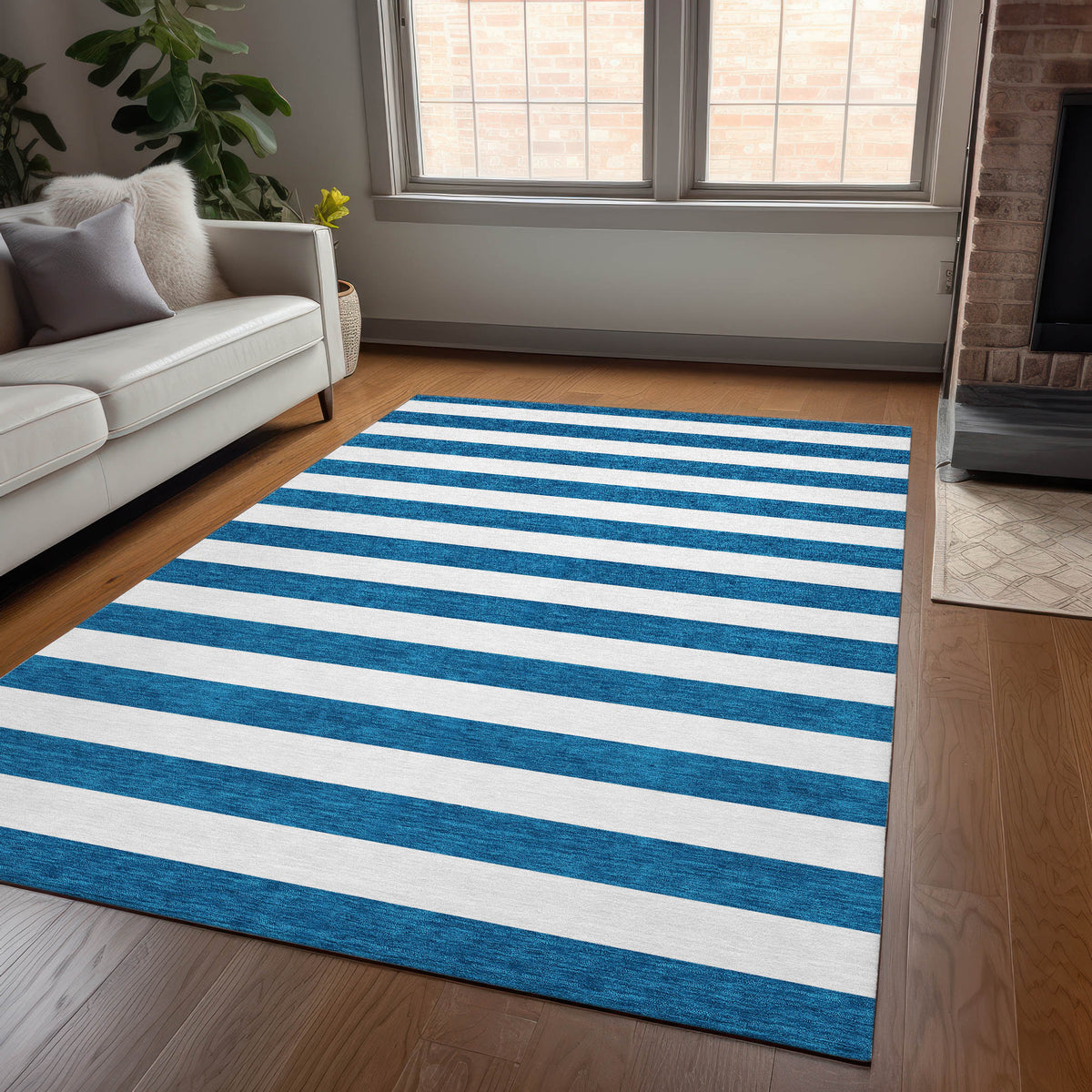 Chantille ACN528 Navy Rug