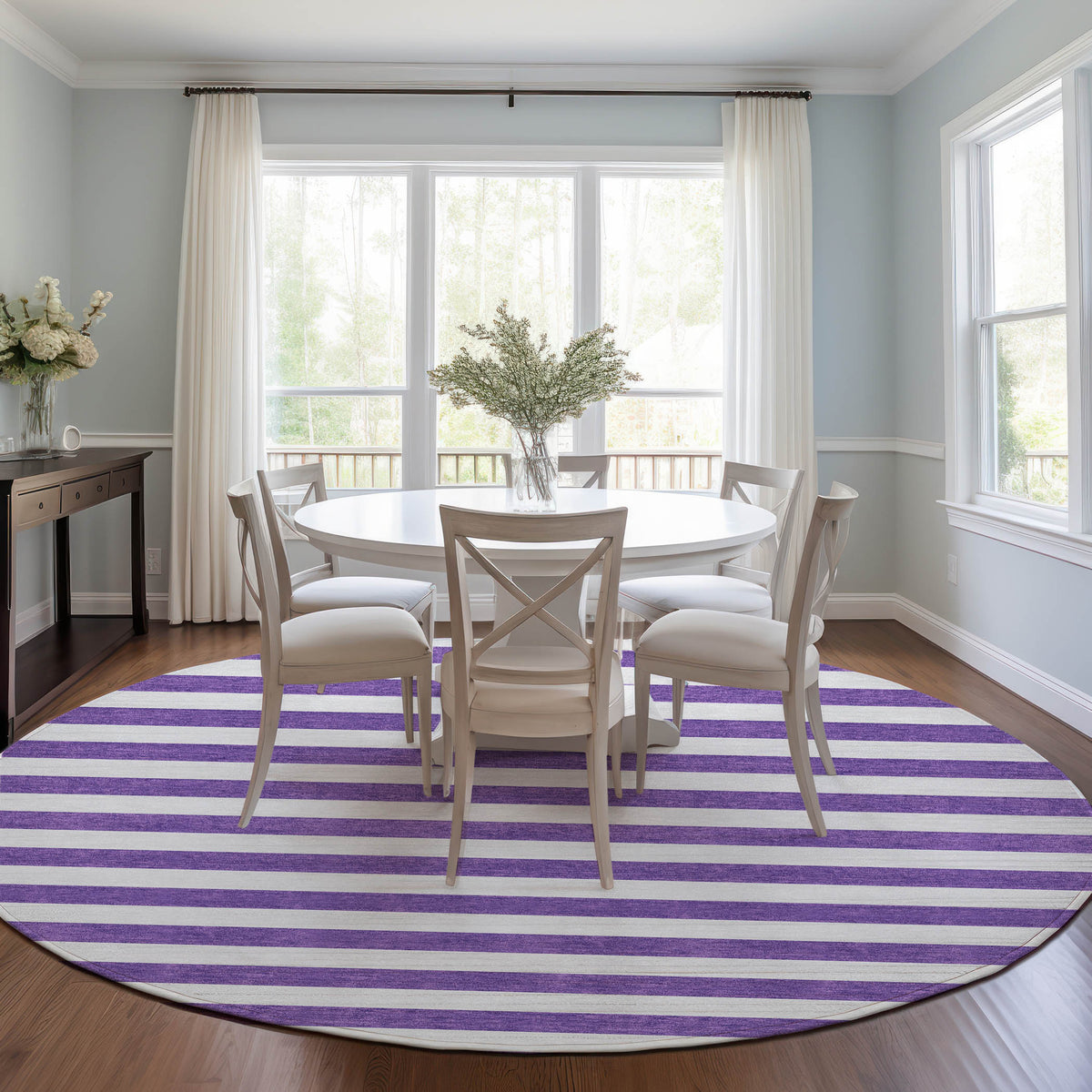Chantille ACN528 Purple Rug