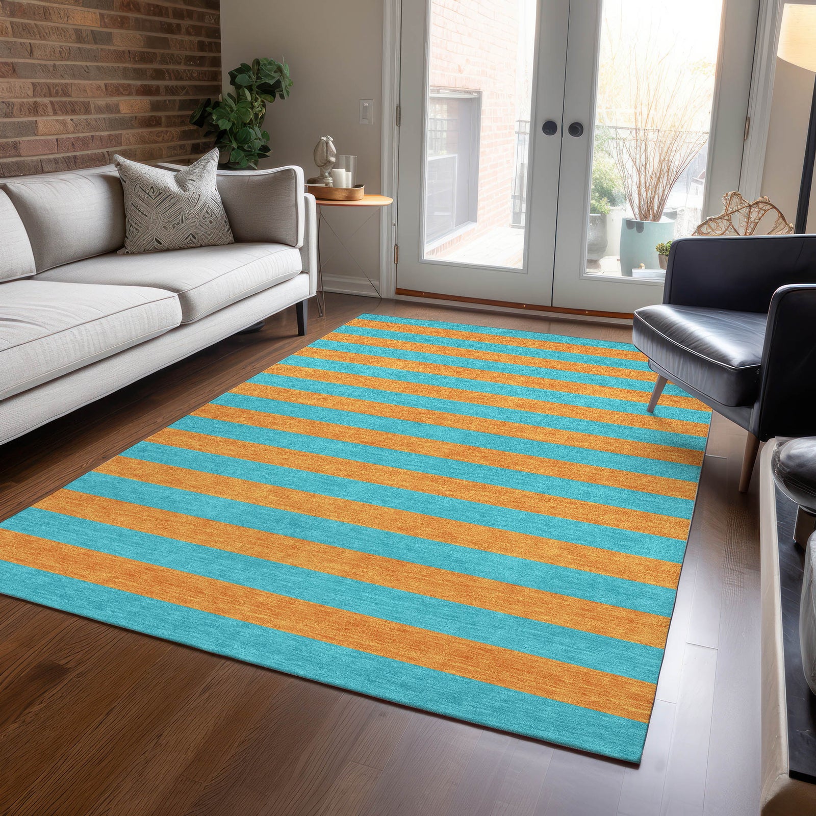 Chantille ACN530 Aqua Rug