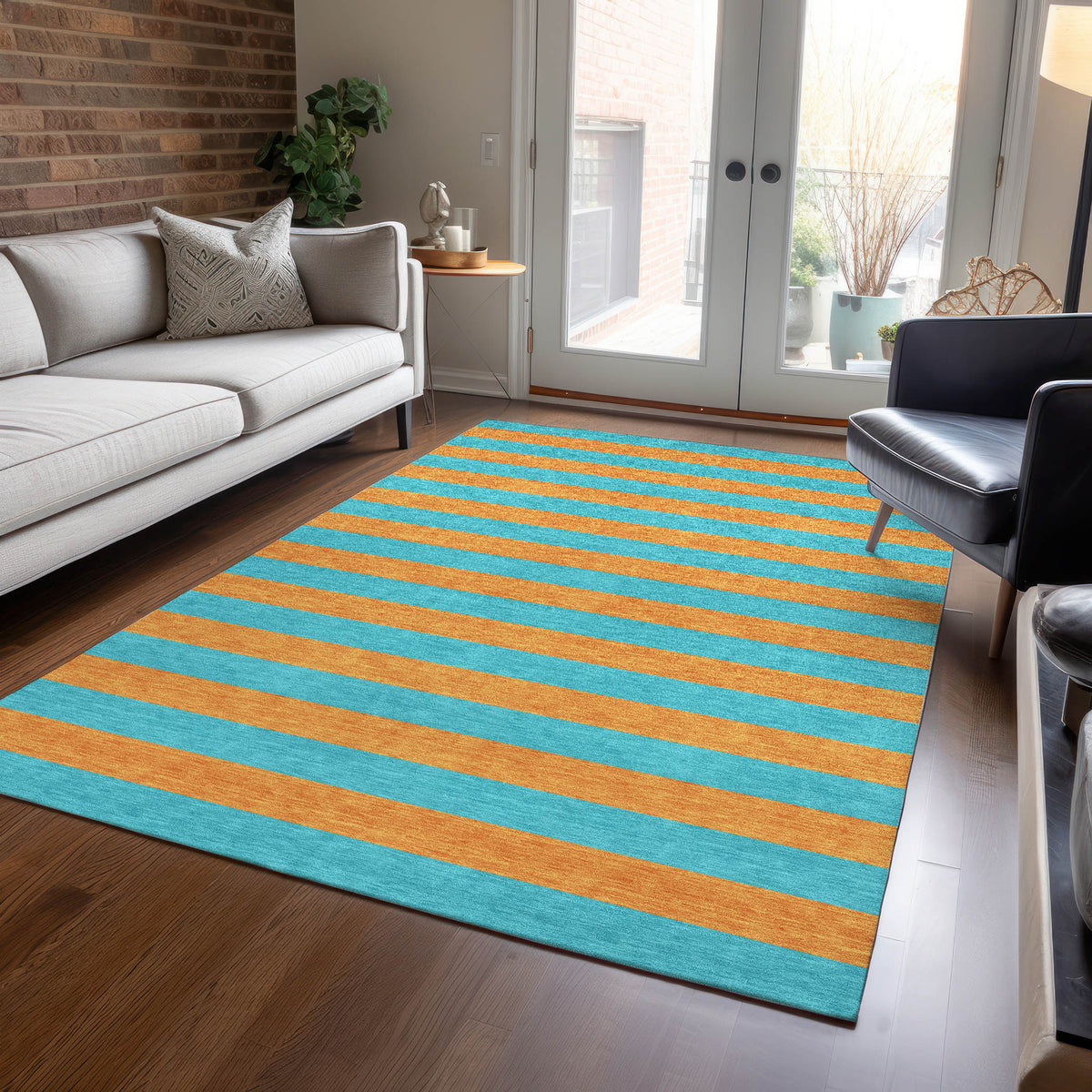 Chantille ACN530 Aqua Rug