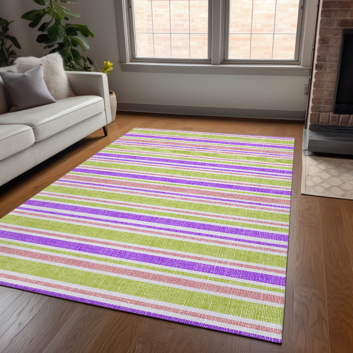 Chantille ACN531 Purple Rug