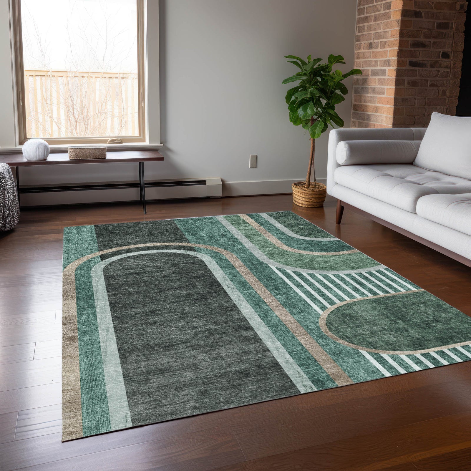 Chantille ACN532 Emerald Rug