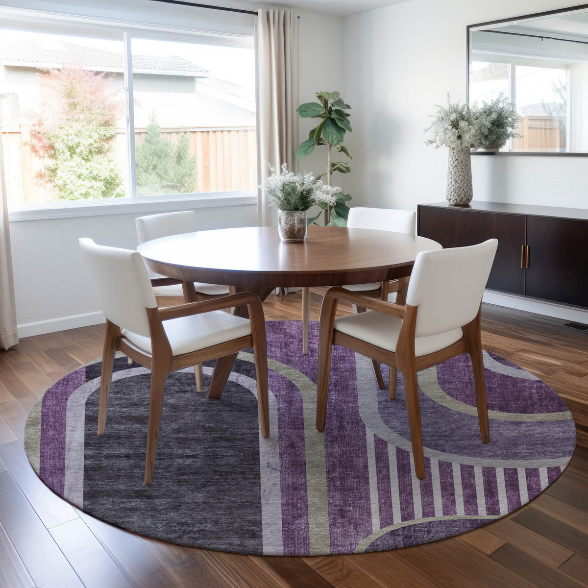 Chantille ACN532 Purple Rug