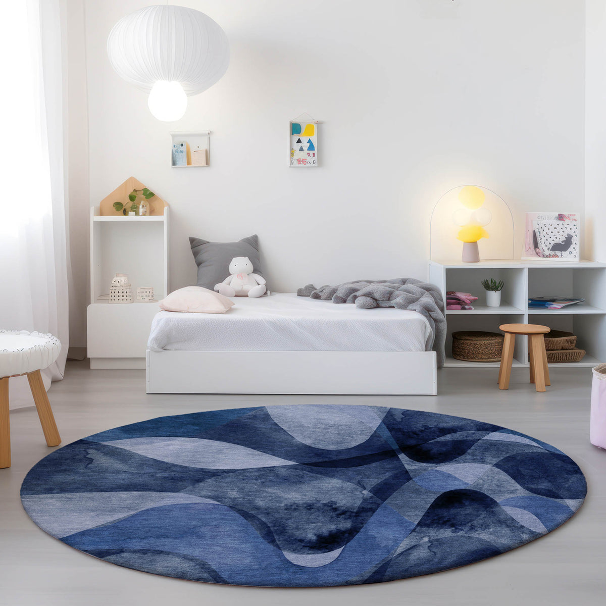 Chantille ACN536 Navy Rug