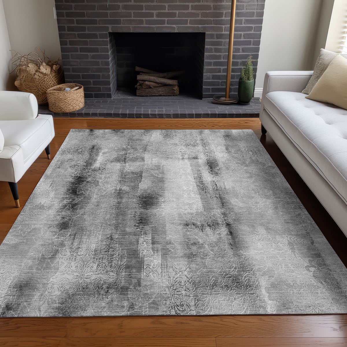 Chantille ACN537 Gray Rug