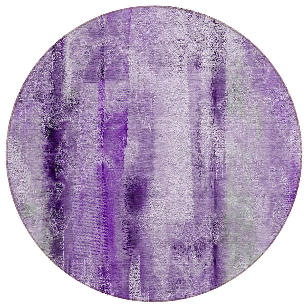 Chantille ACN537 Purple Rug