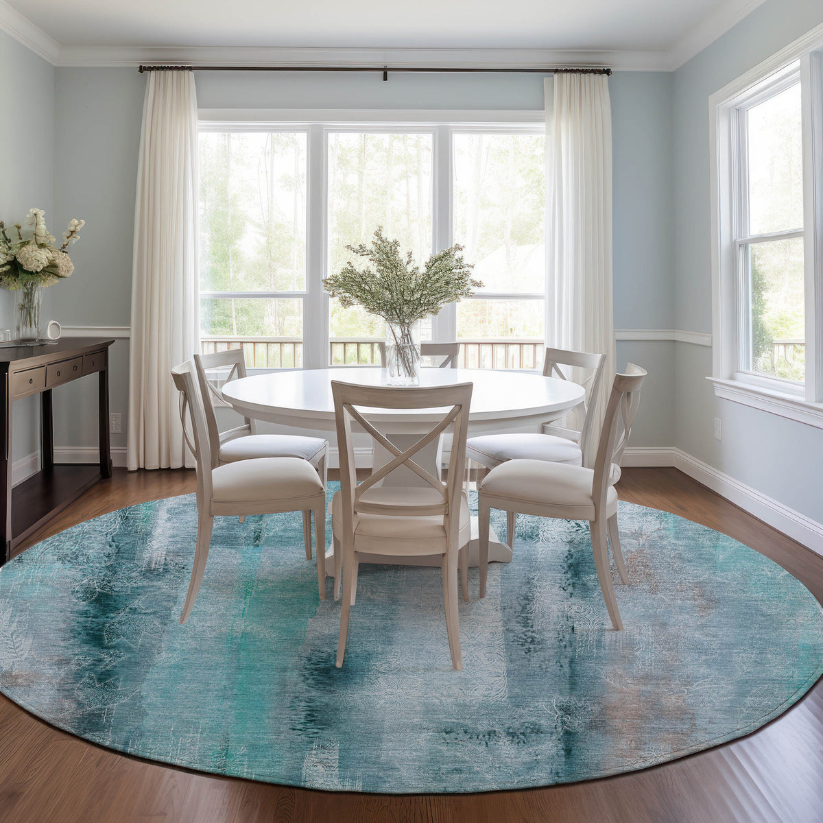 Chantille ACN537 Teal Rug