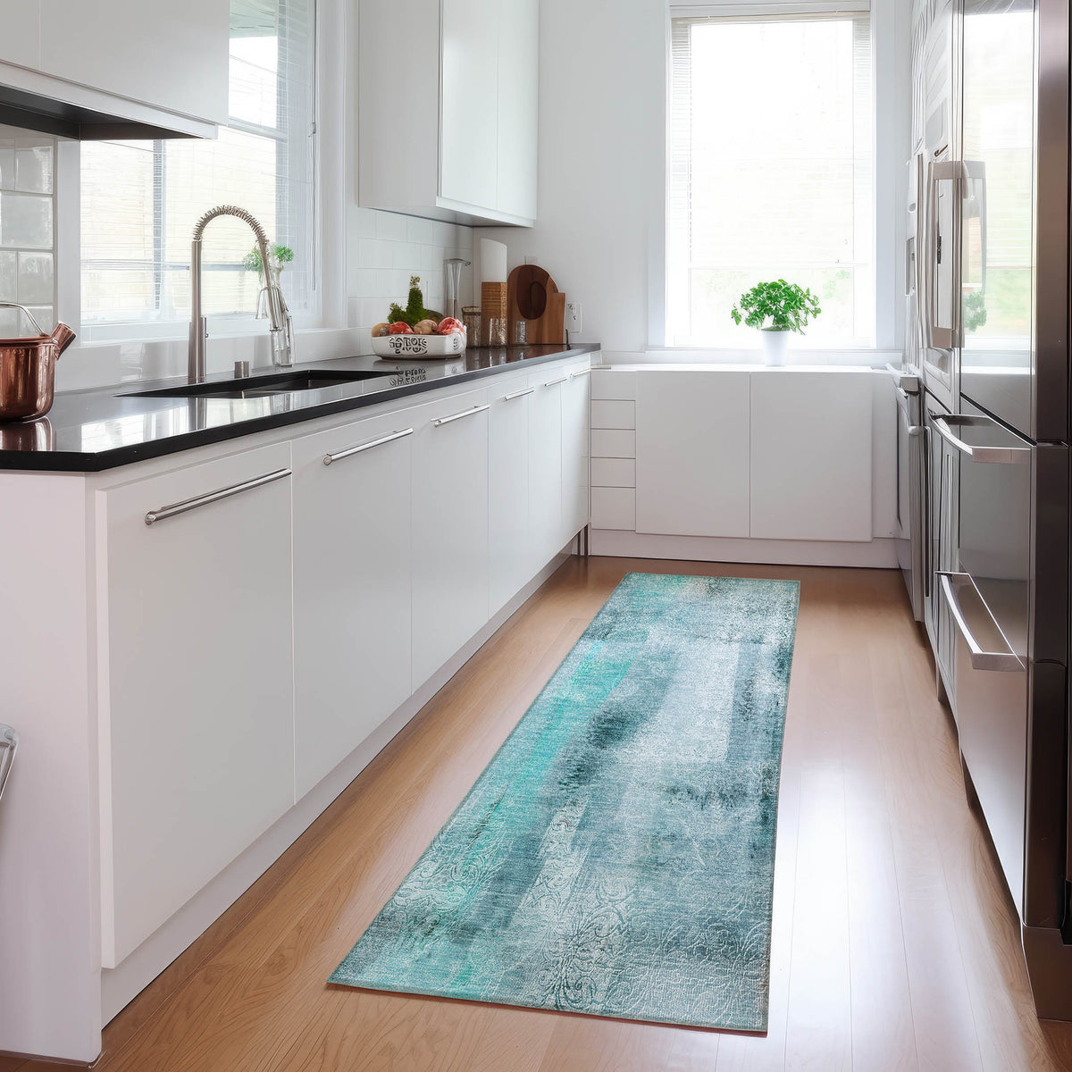 Chantille ACN537 Teal Rug