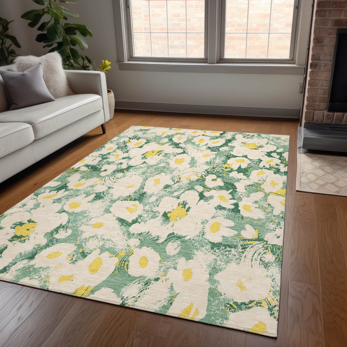 Chantille ACN538 Green Rug