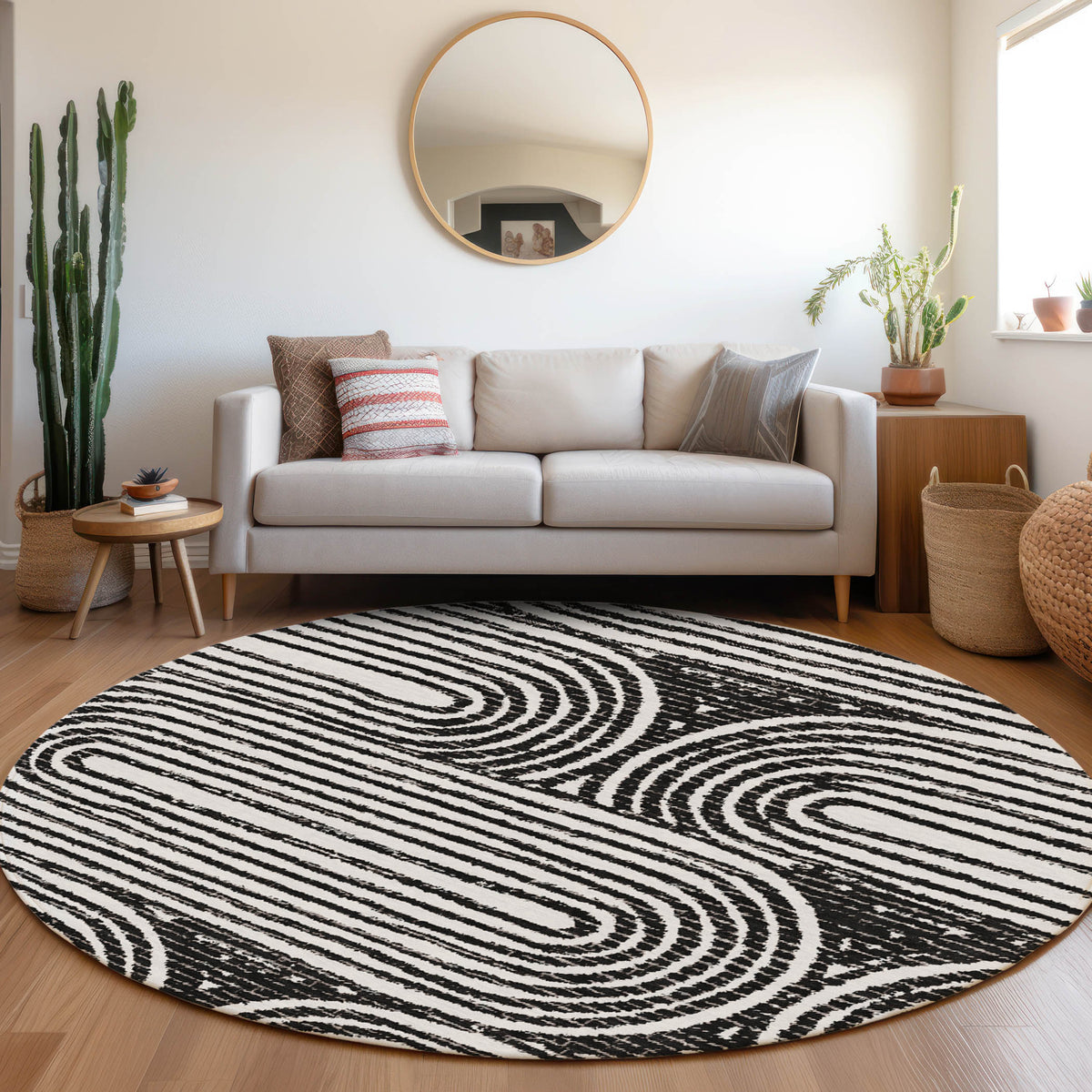 Chantille ACN540 Black Rug