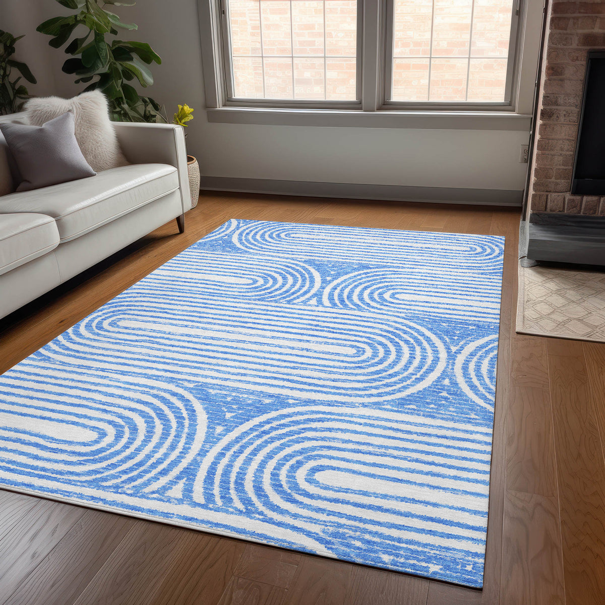 Chantille ACN540 Blue Rug