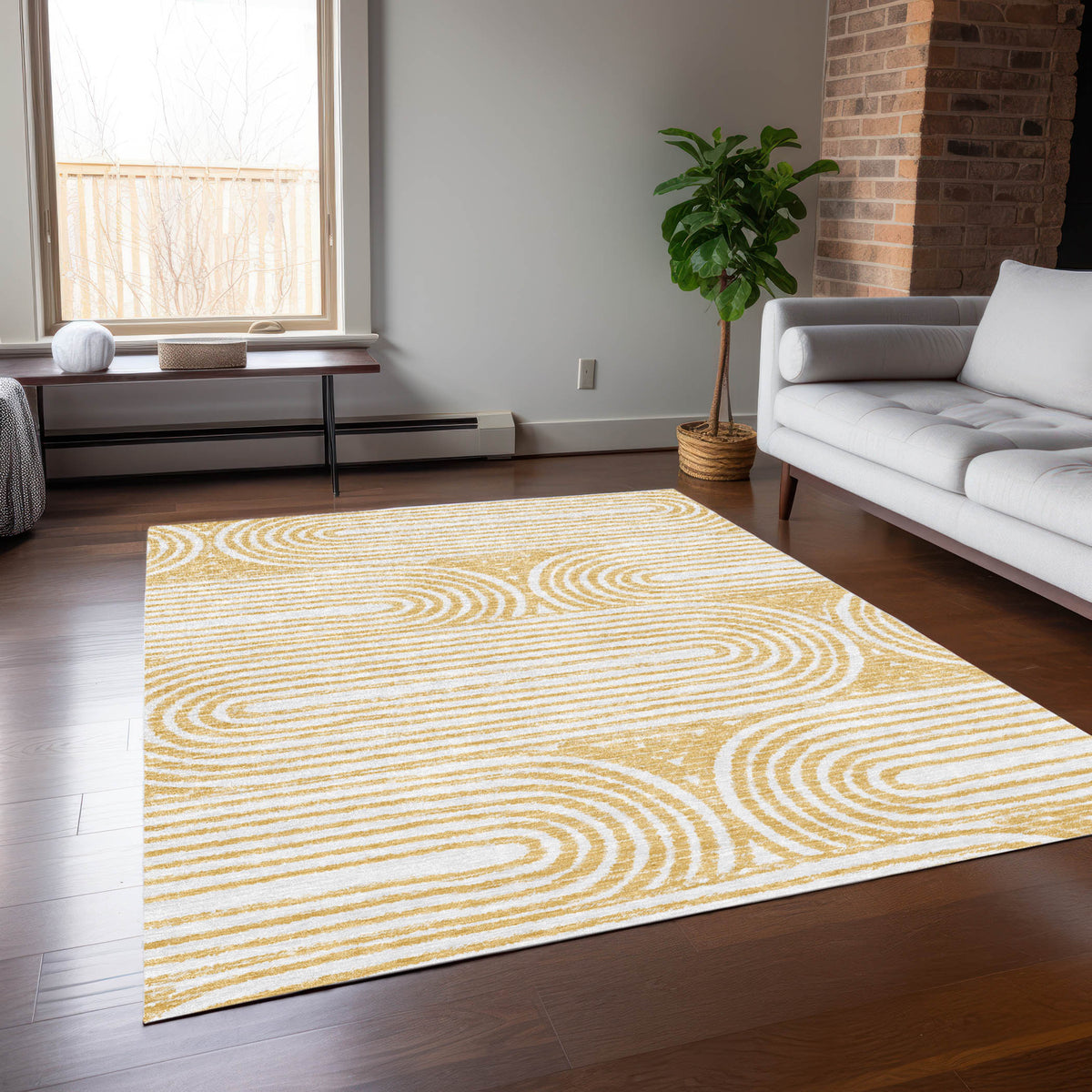 Chantille ACN540 Gold Rug