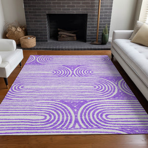Chantille ACN540 Purple Rug