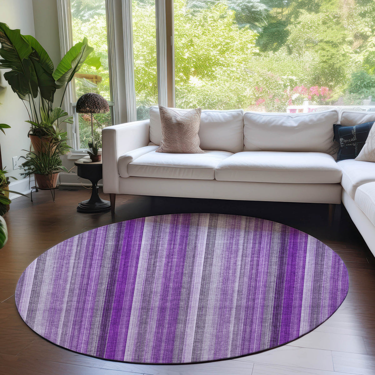 Chantille ACN543 Purple Rug