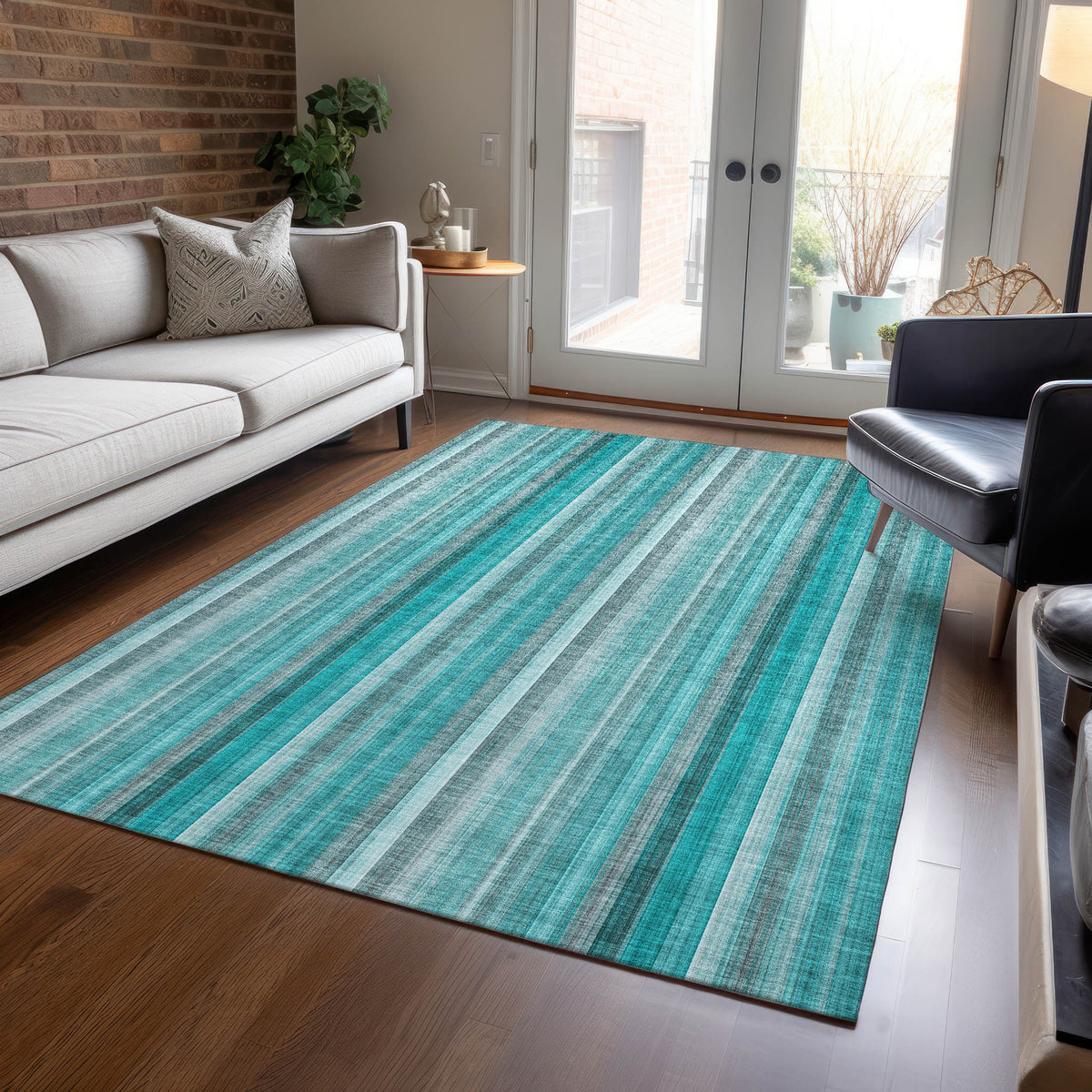 Chantille ACN543 Teal Rug