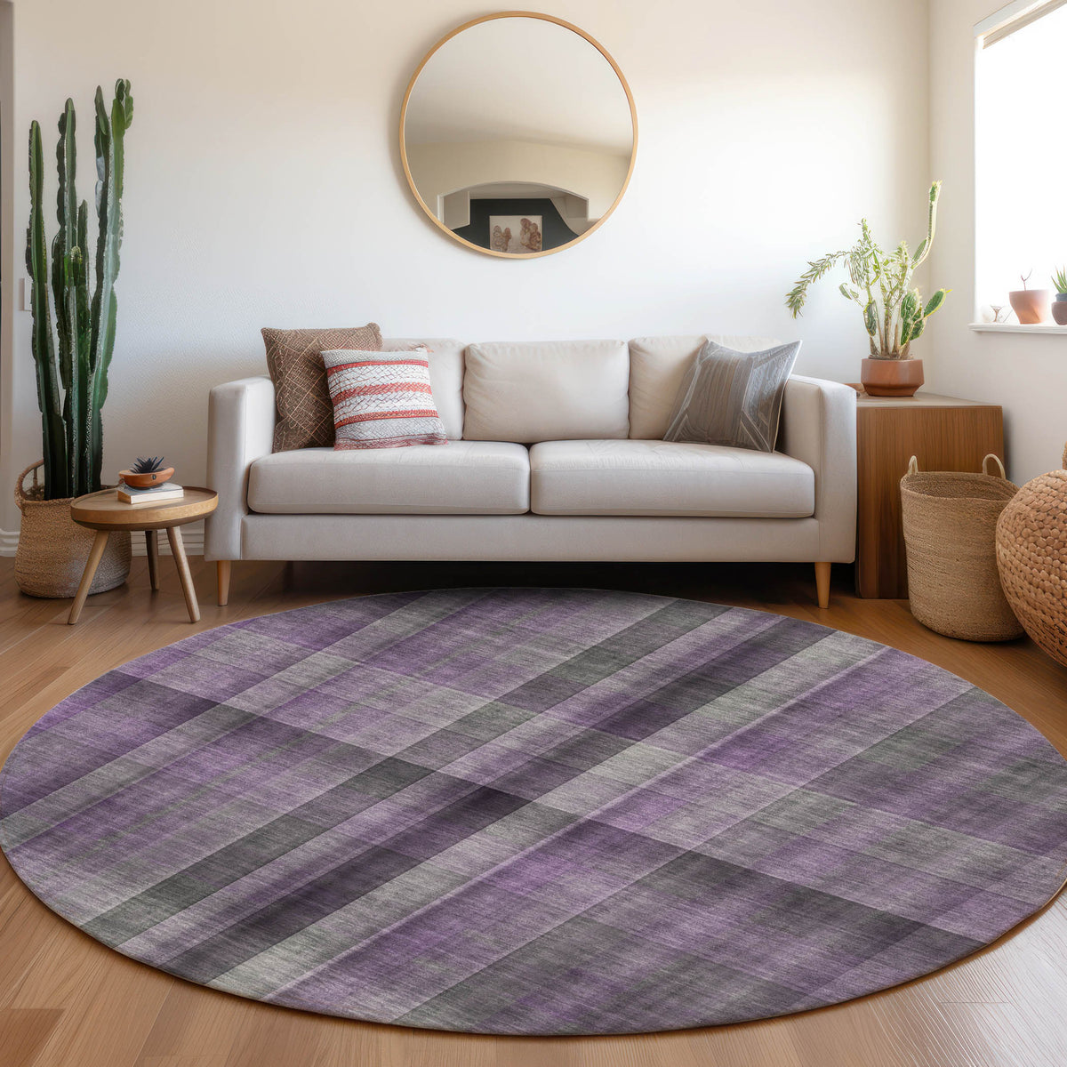 Chantille ACN548 Purple Rug