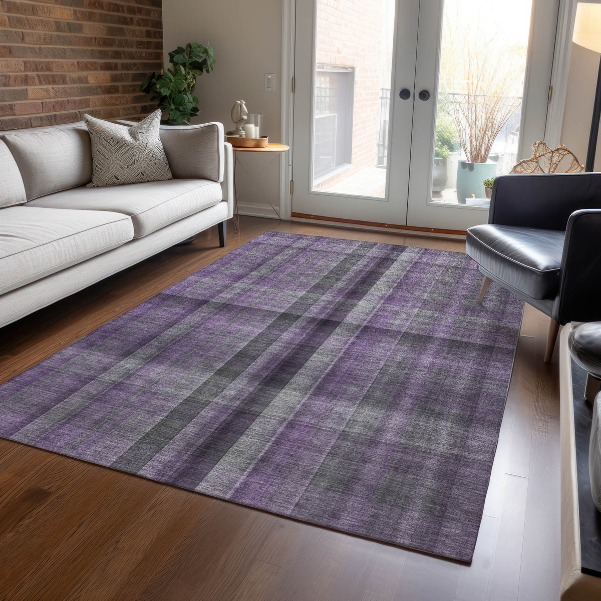 Chantille ACN548 Purple Rug