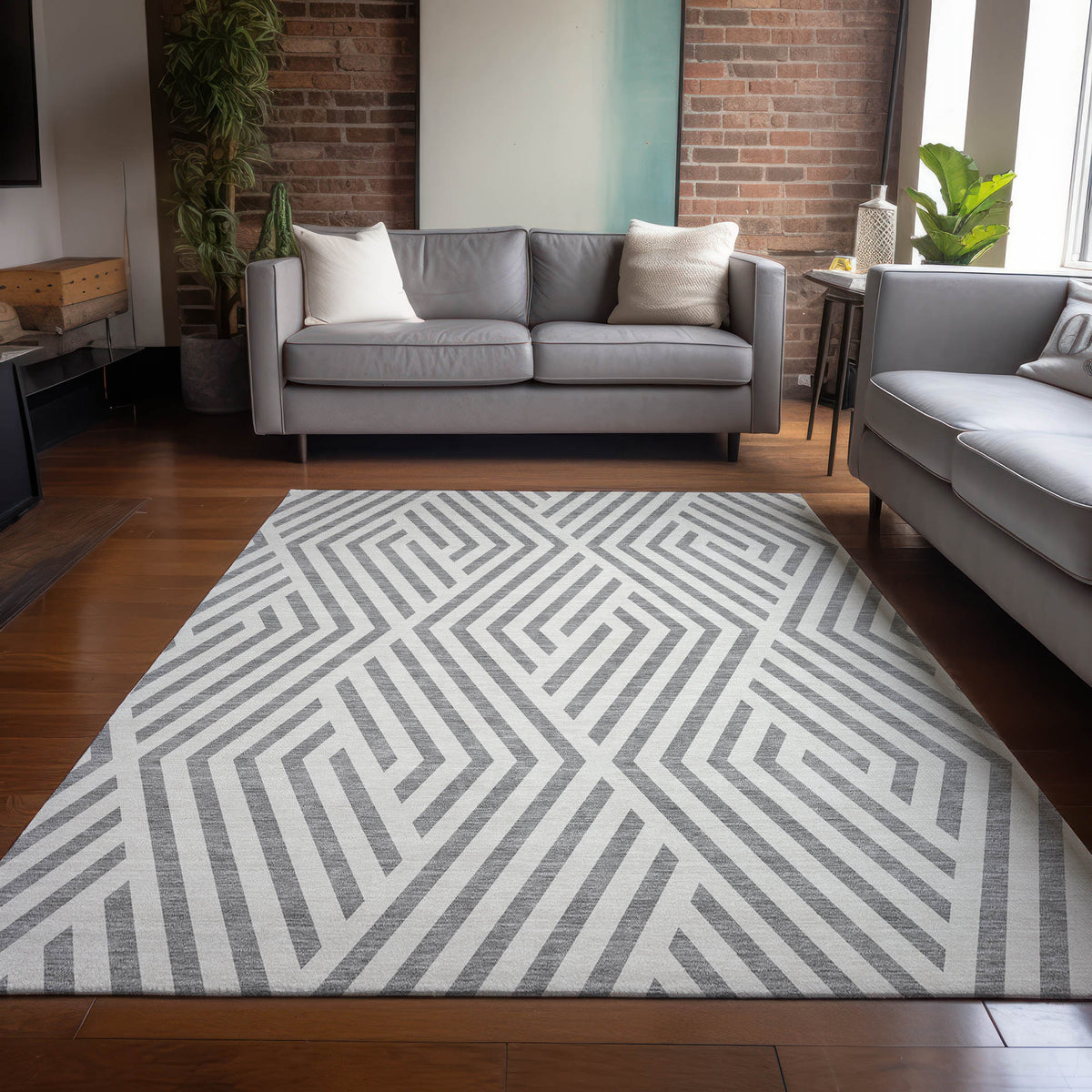 Chantille ACN550 Gray Rug