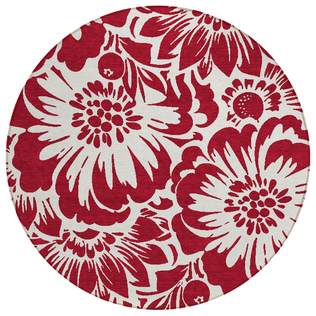 Chantille ACN551 Burgundy Rug