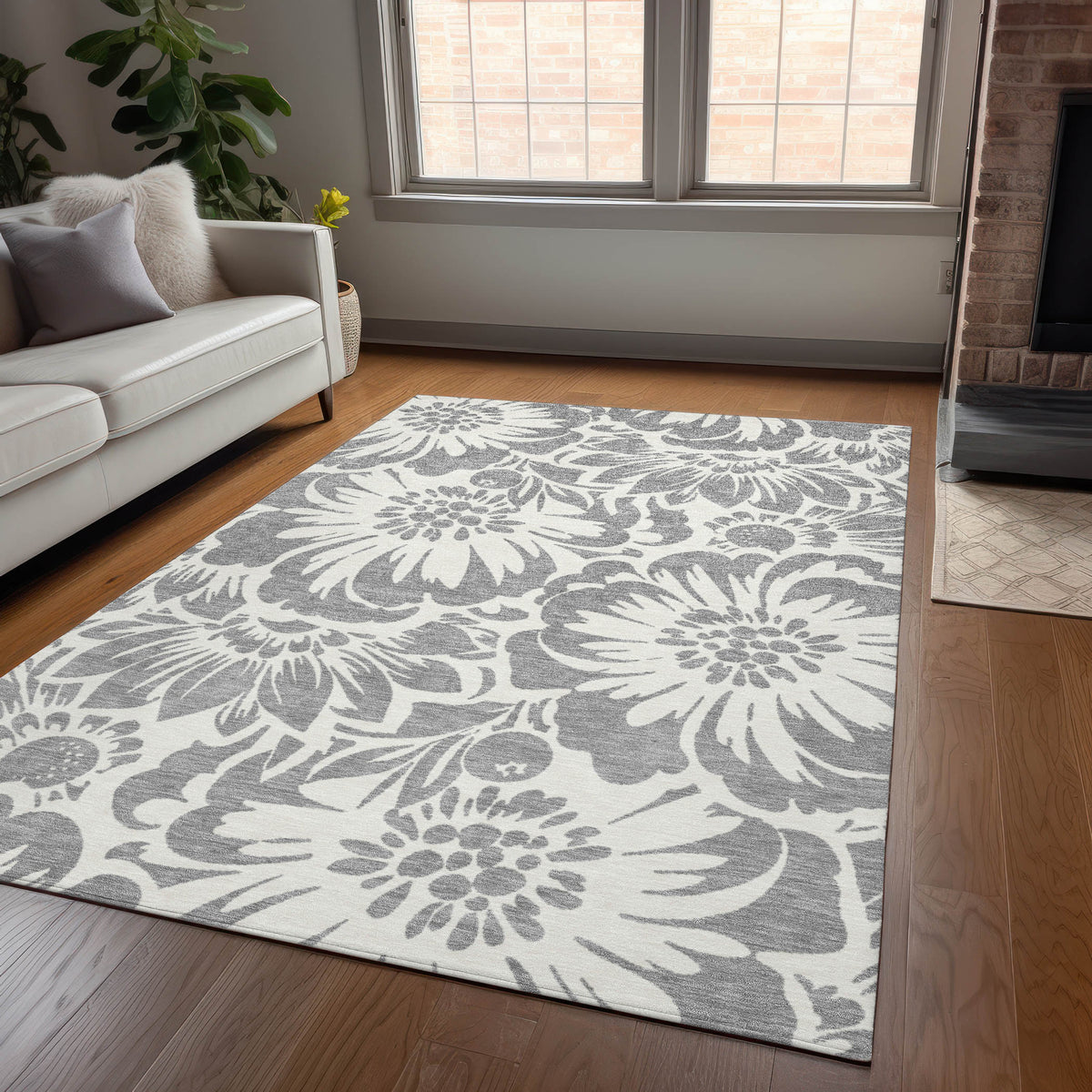 Chantille ACN551 Gray Rug