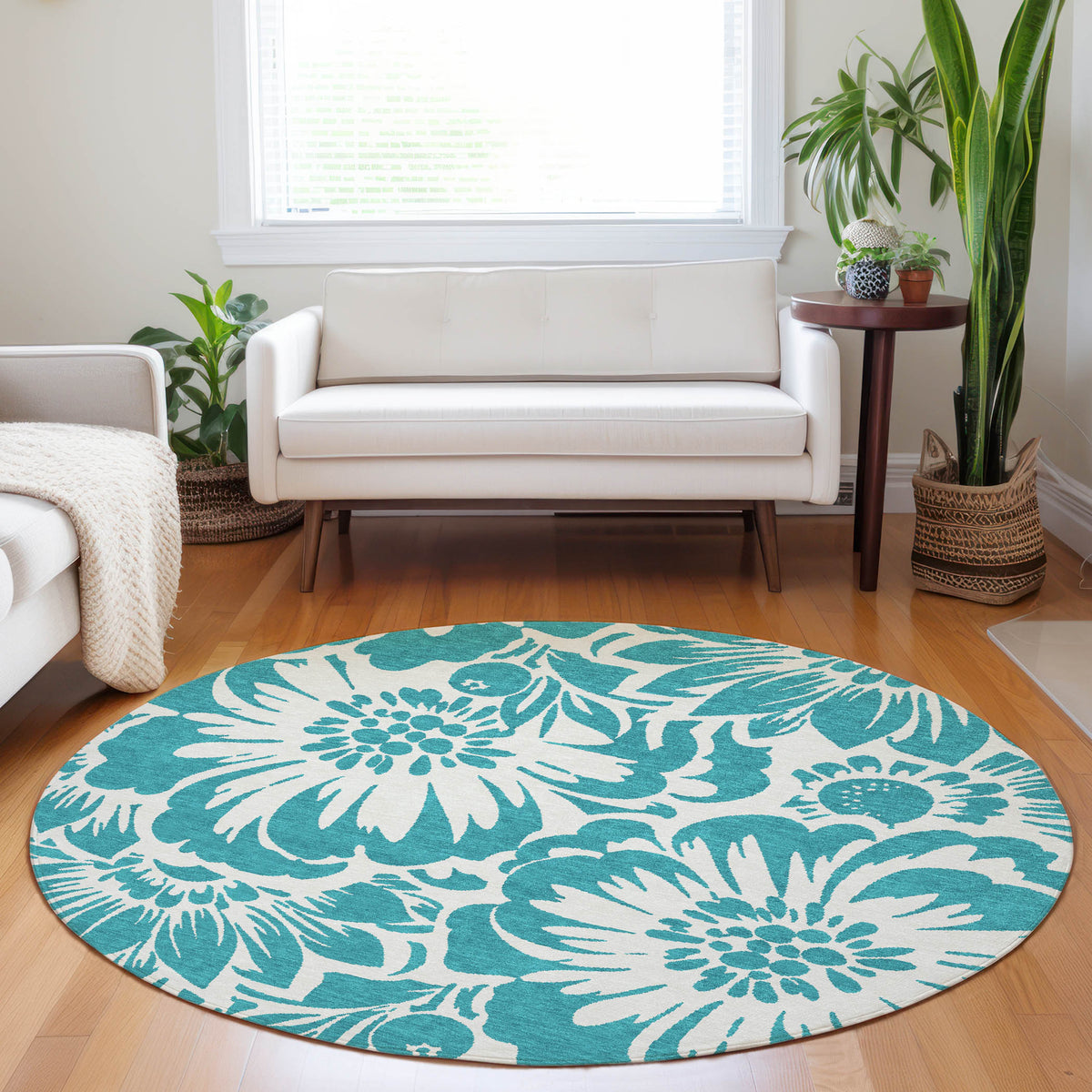 Chantille ACN551 Teal Rug