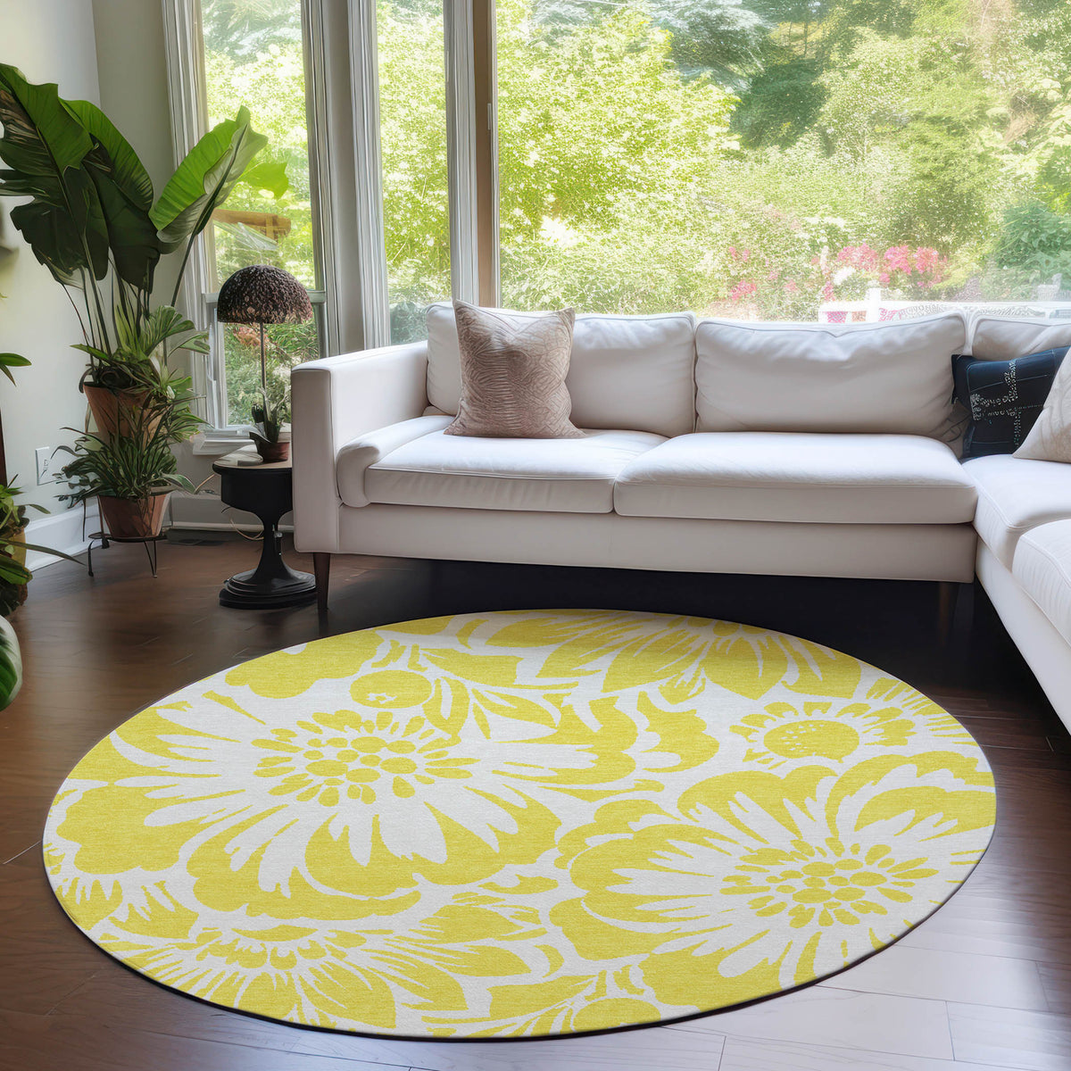 Chantille ACN551 Yellow Rug