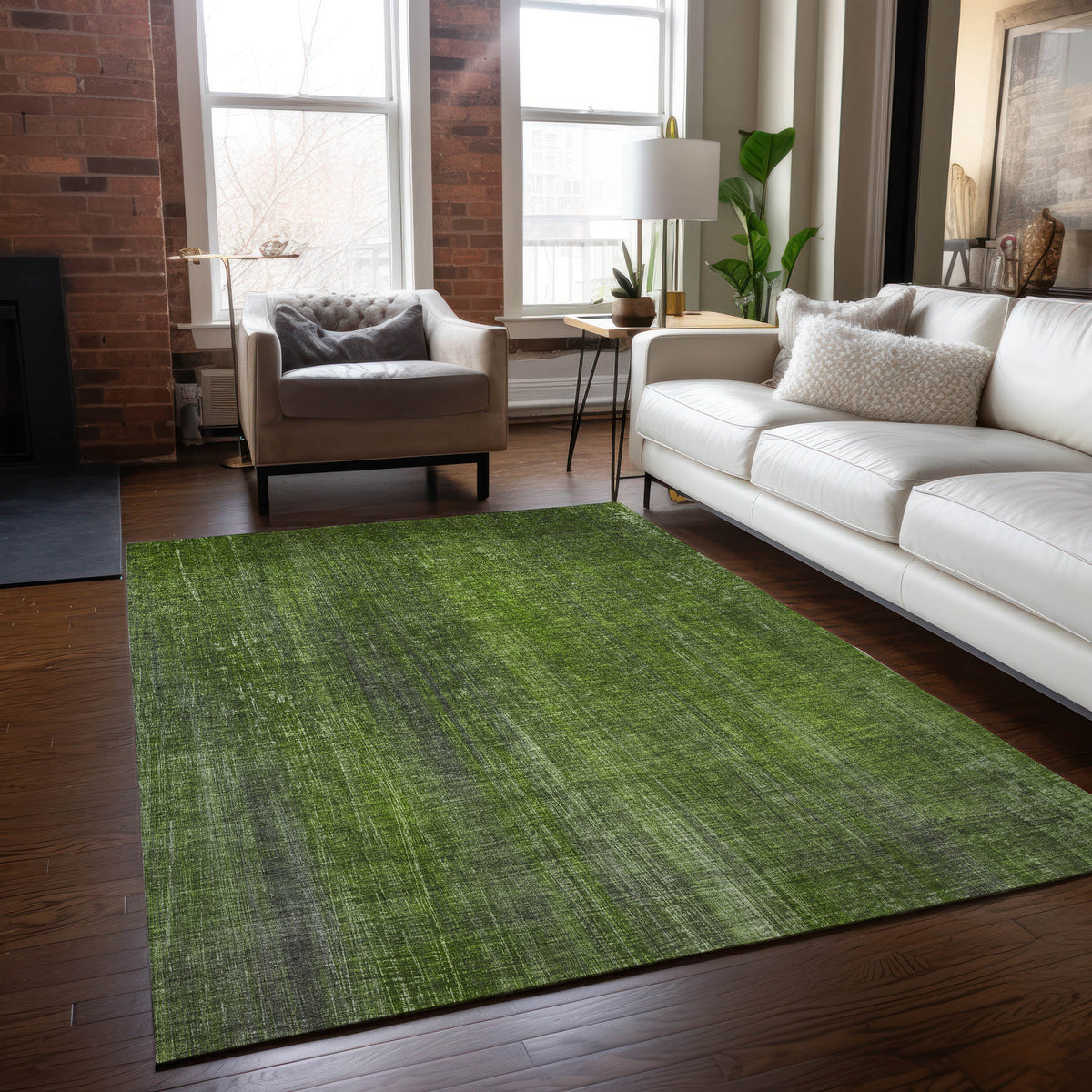 Chantille ACN552 Green Rug
