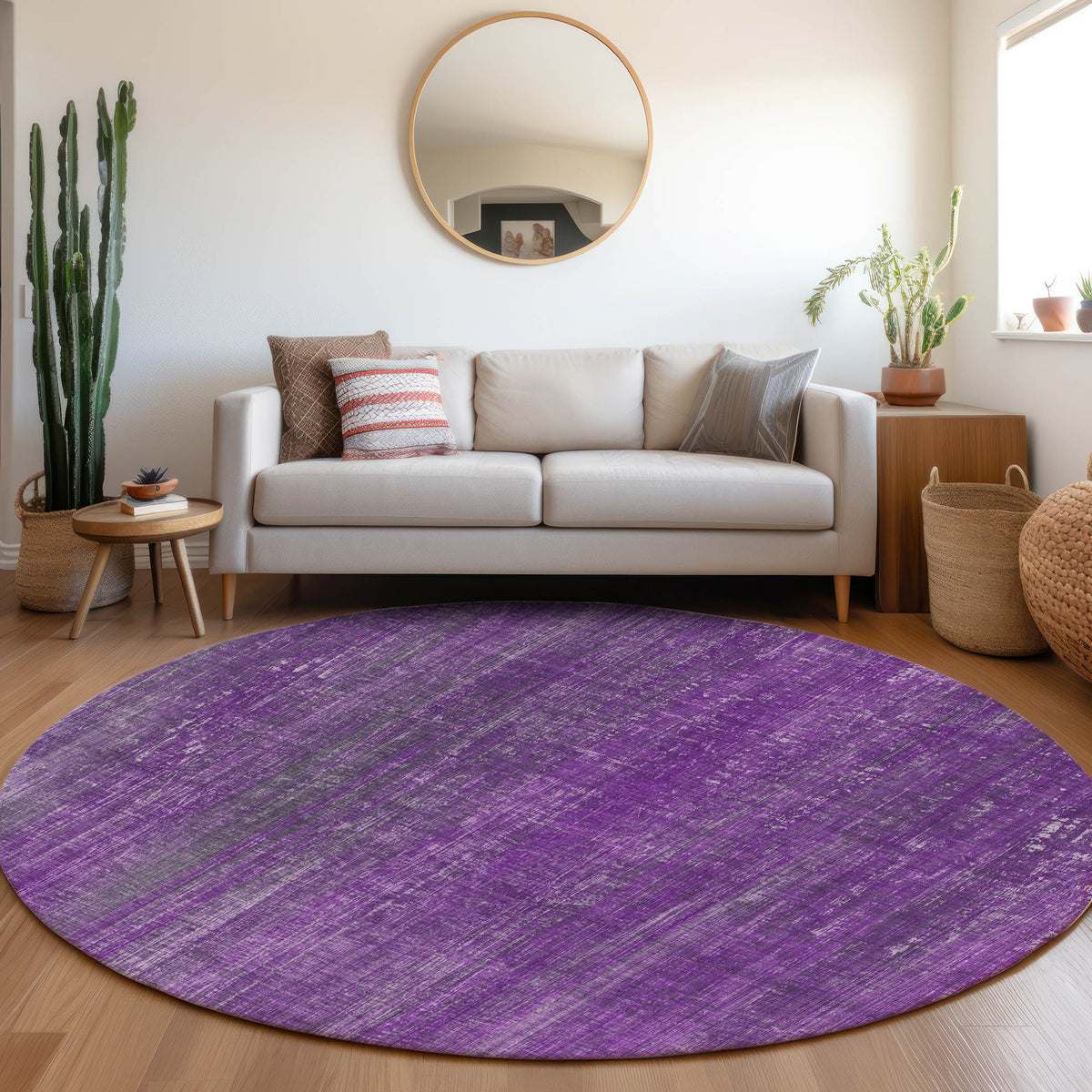 Chantille ACN552 Purple Rug