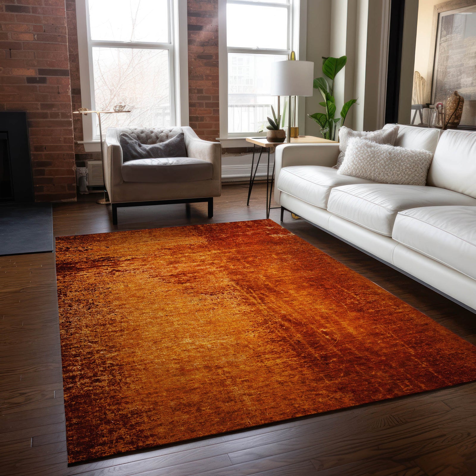 Chantille ACN554 Paprika Rug