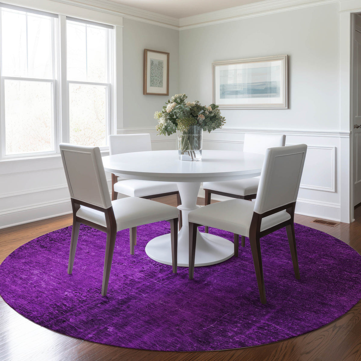 Chantille ACN554 Purple Rug