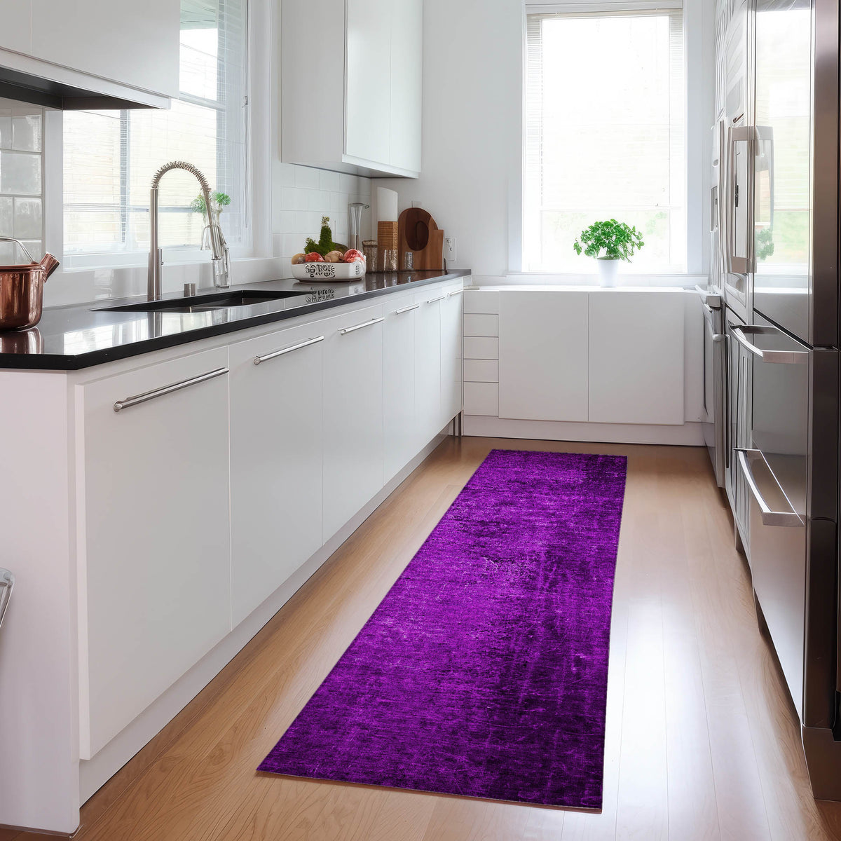 Chantille ACN554 Purple Rug