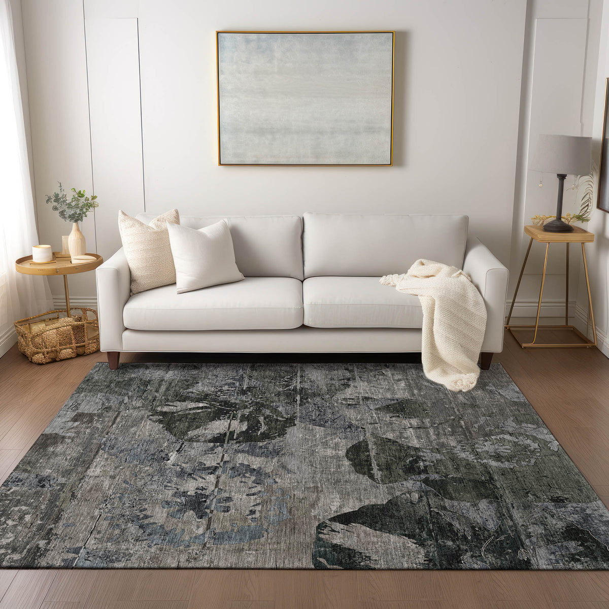 Chantille ACN555 Gray Rug