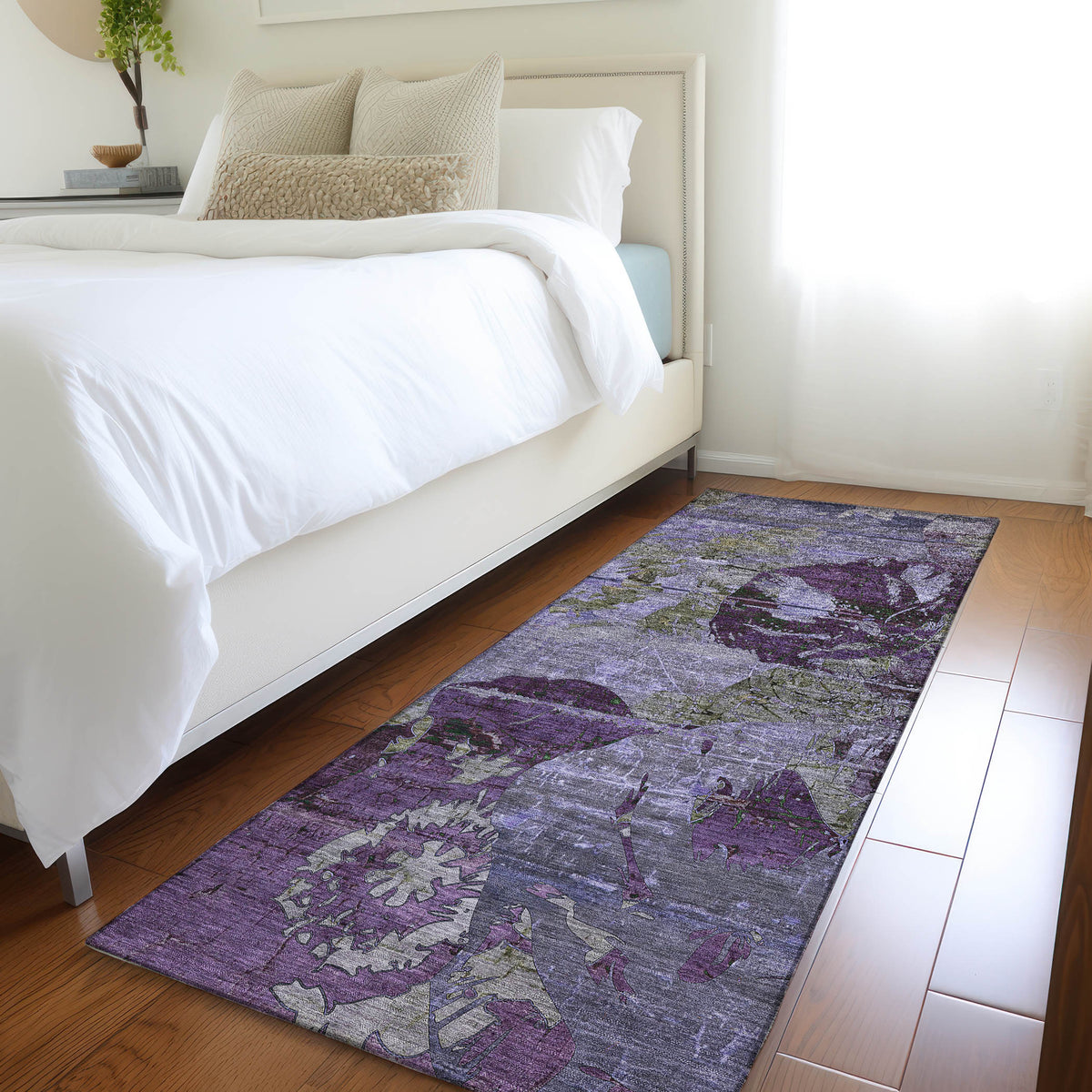 Chantille ACN555 Purple Rug