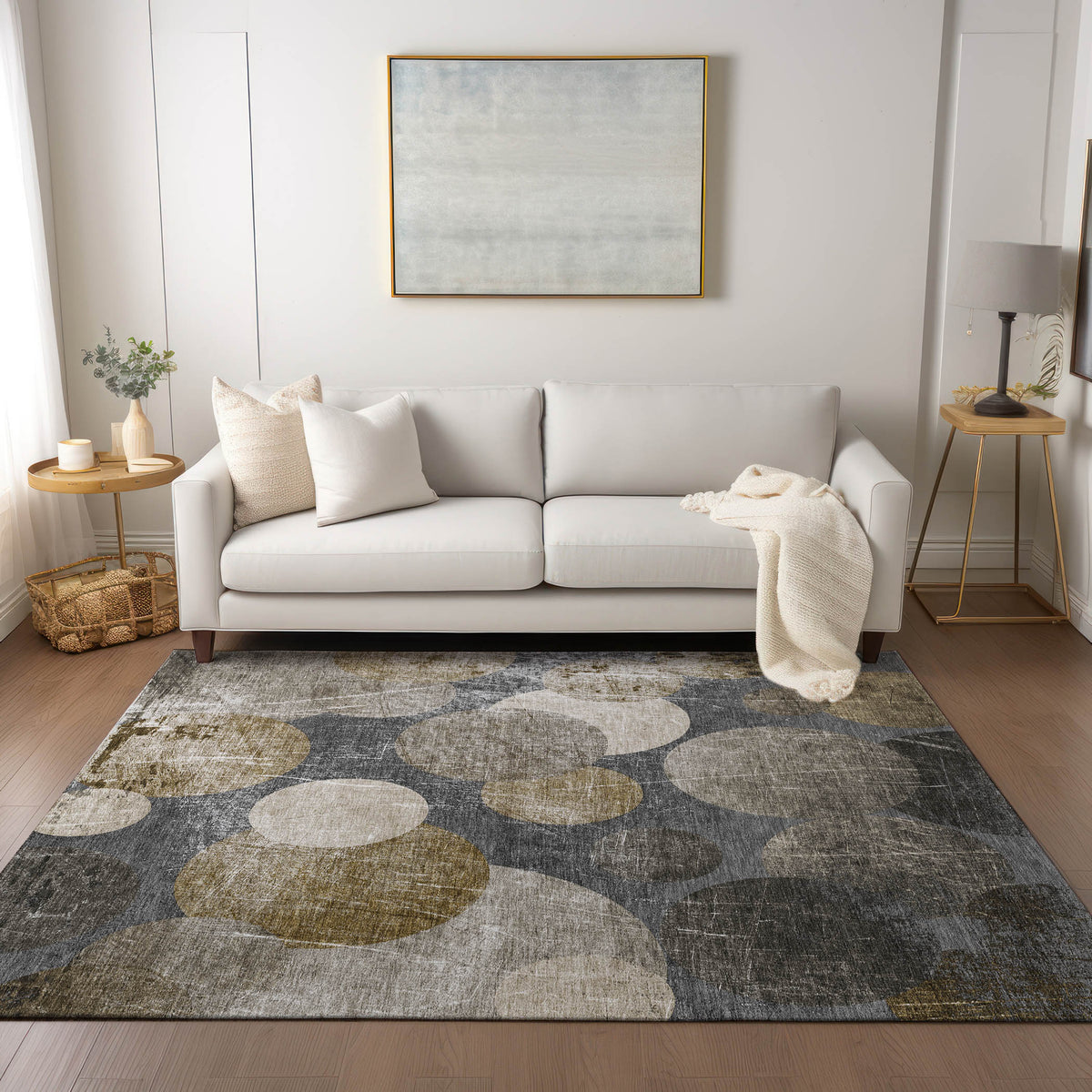 Chantille ACN556 Brown Rug