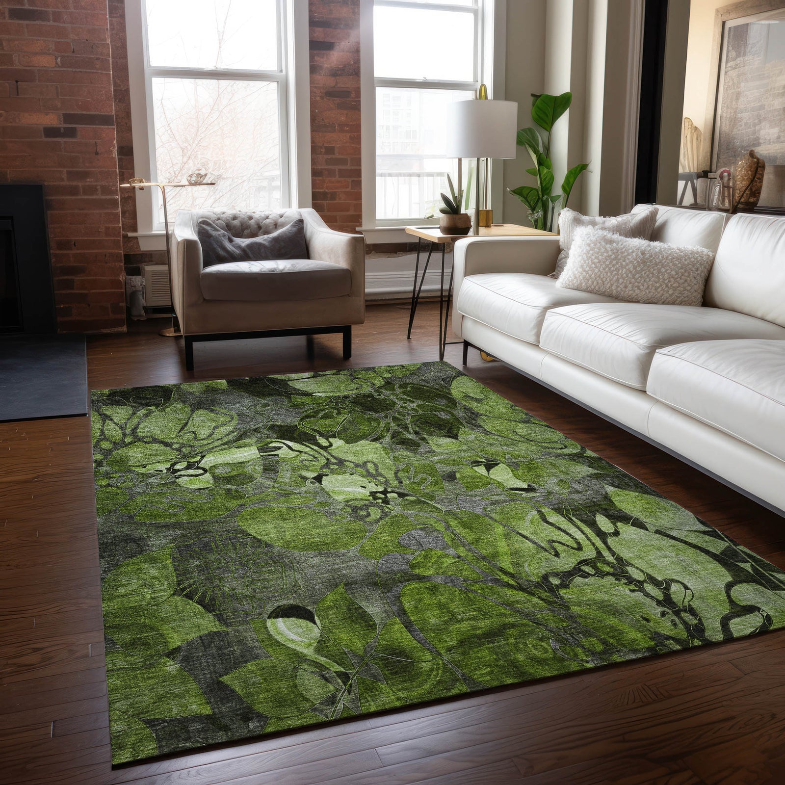 Chantille ACN558 Fern Rug