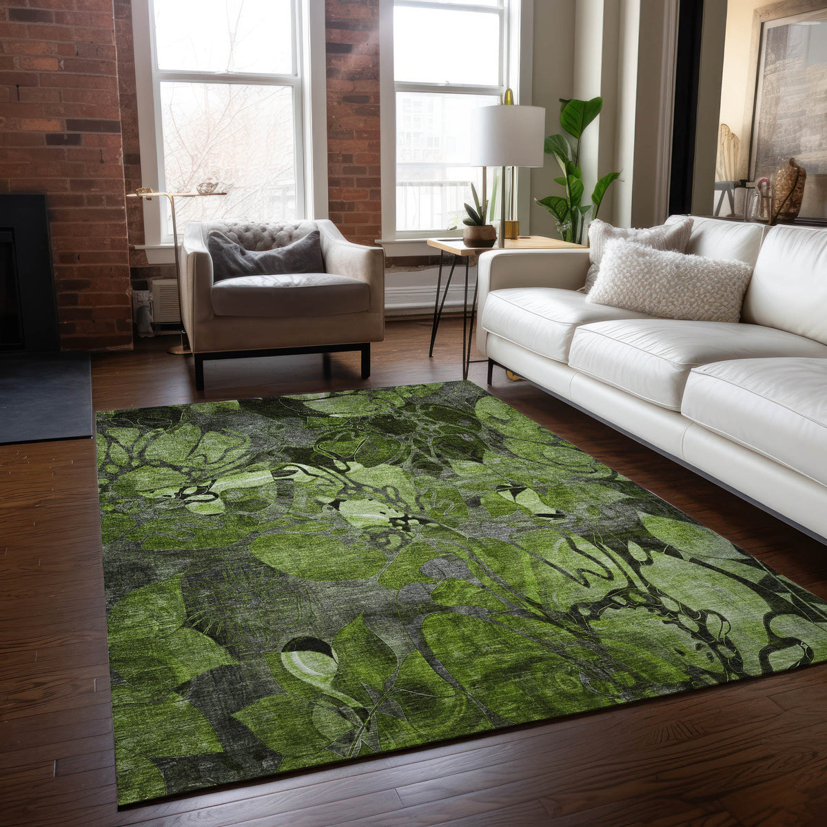 Chantille ACN558 Fern Rug