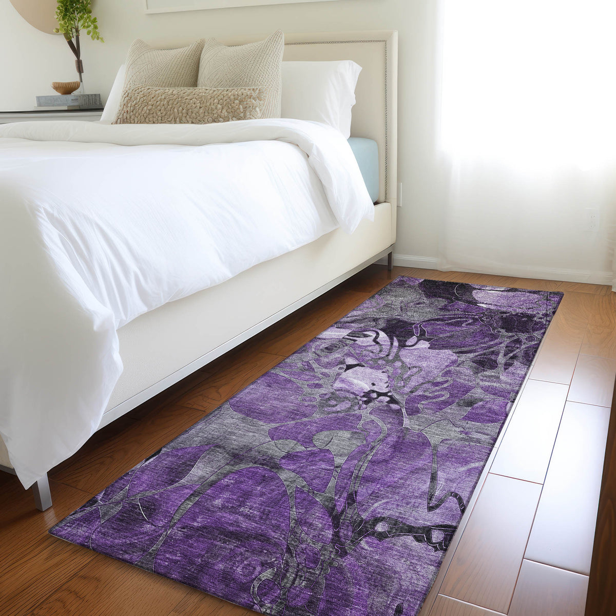 Chantille ACN558 Purple Rug