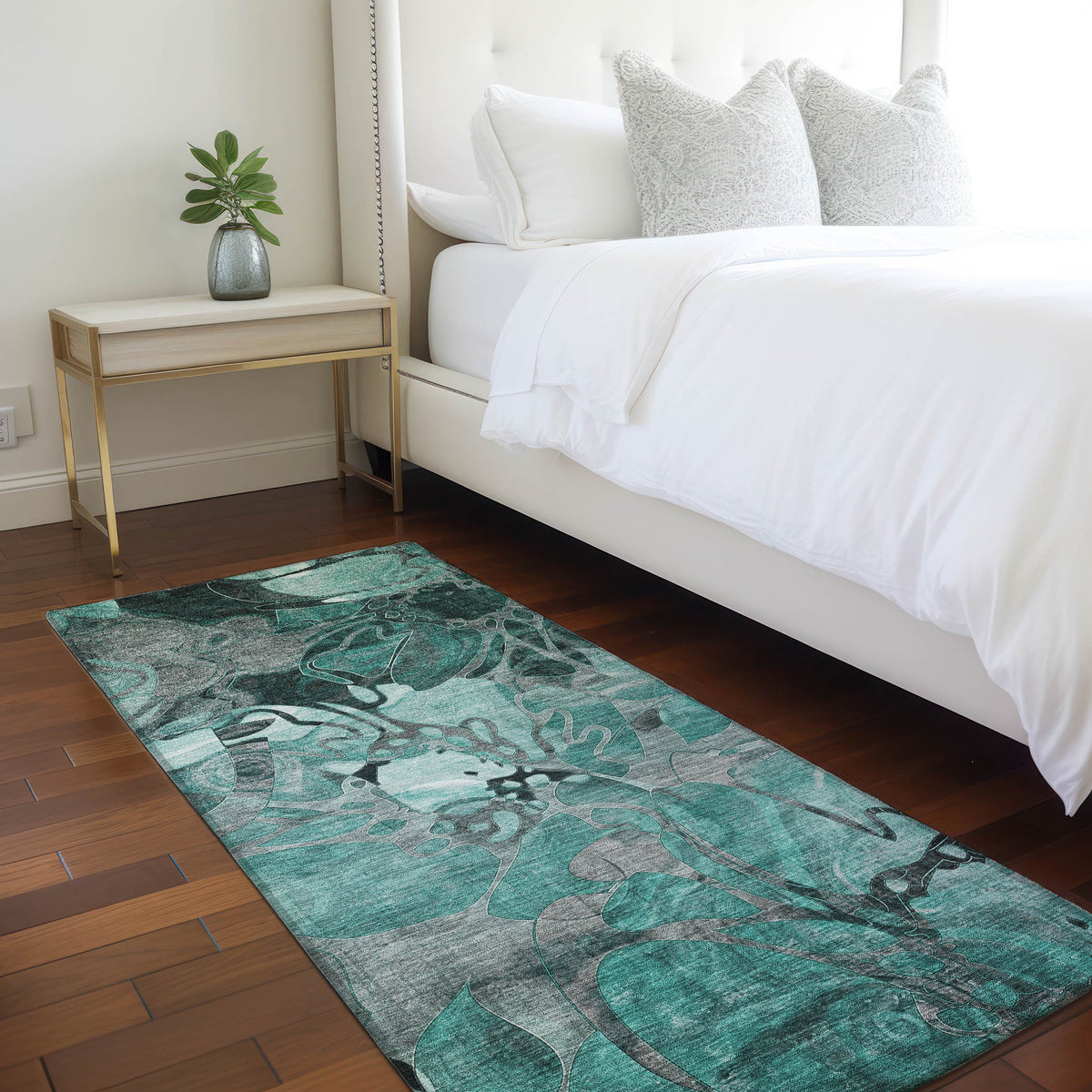 Chantille ACN558 Teal Rug