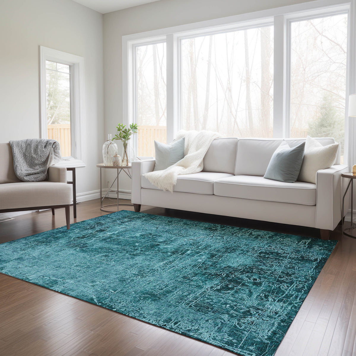 Chantille ACN559 Teal Rug