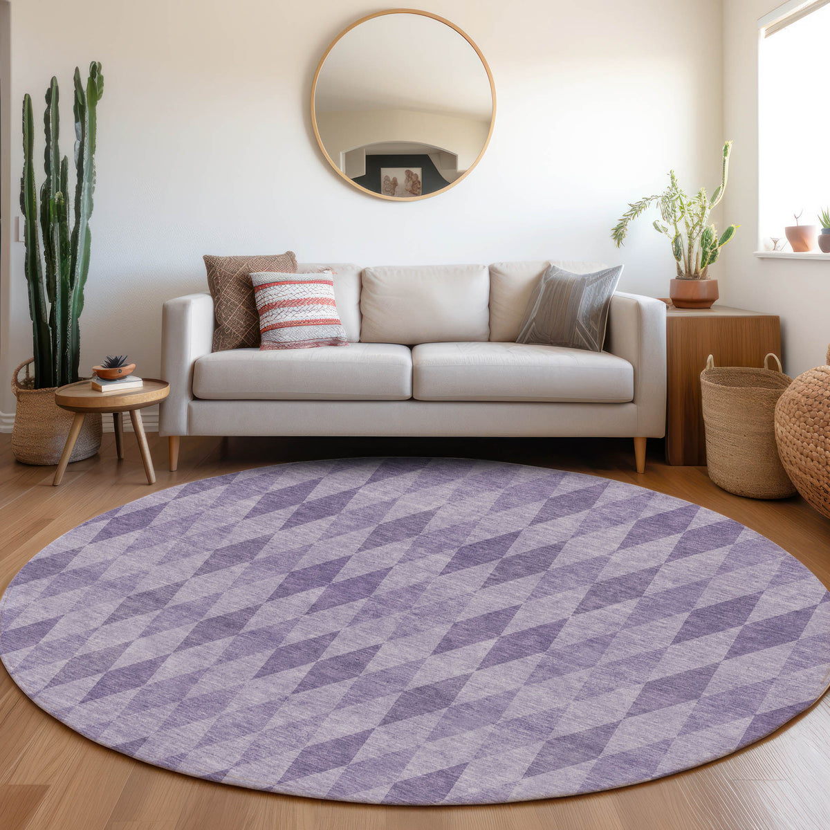 Chantille ACN561 Purple Rug