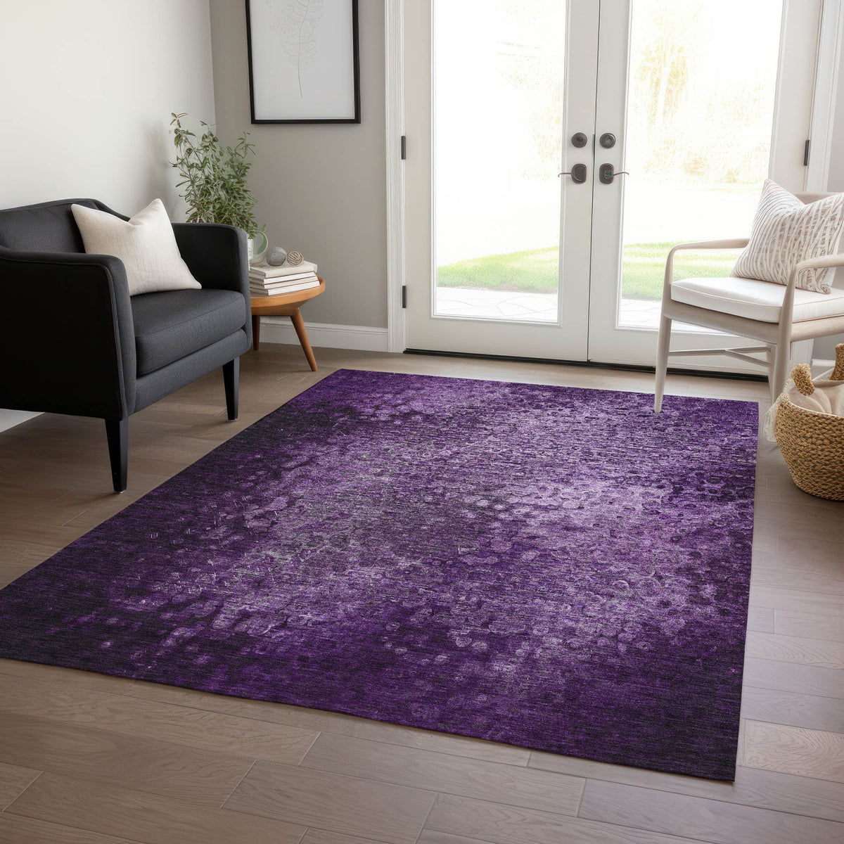 Chantille ACN565 Purple Rug