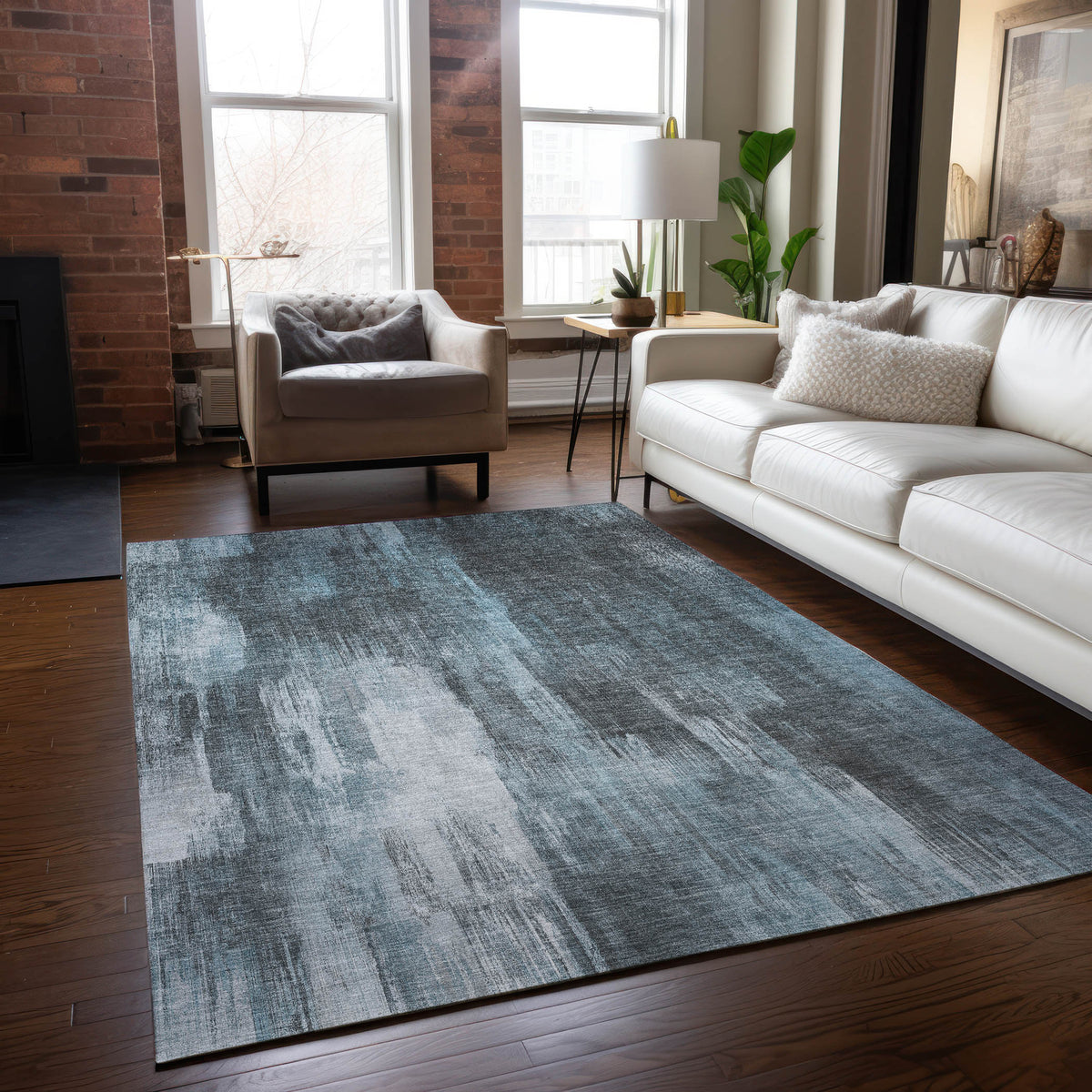 Chantille ACN567 Teal Rug